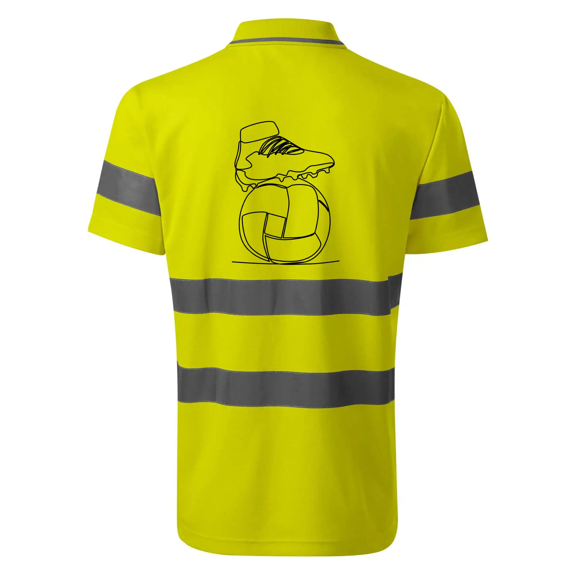 Fotbalový míč kopačka jedním tahem