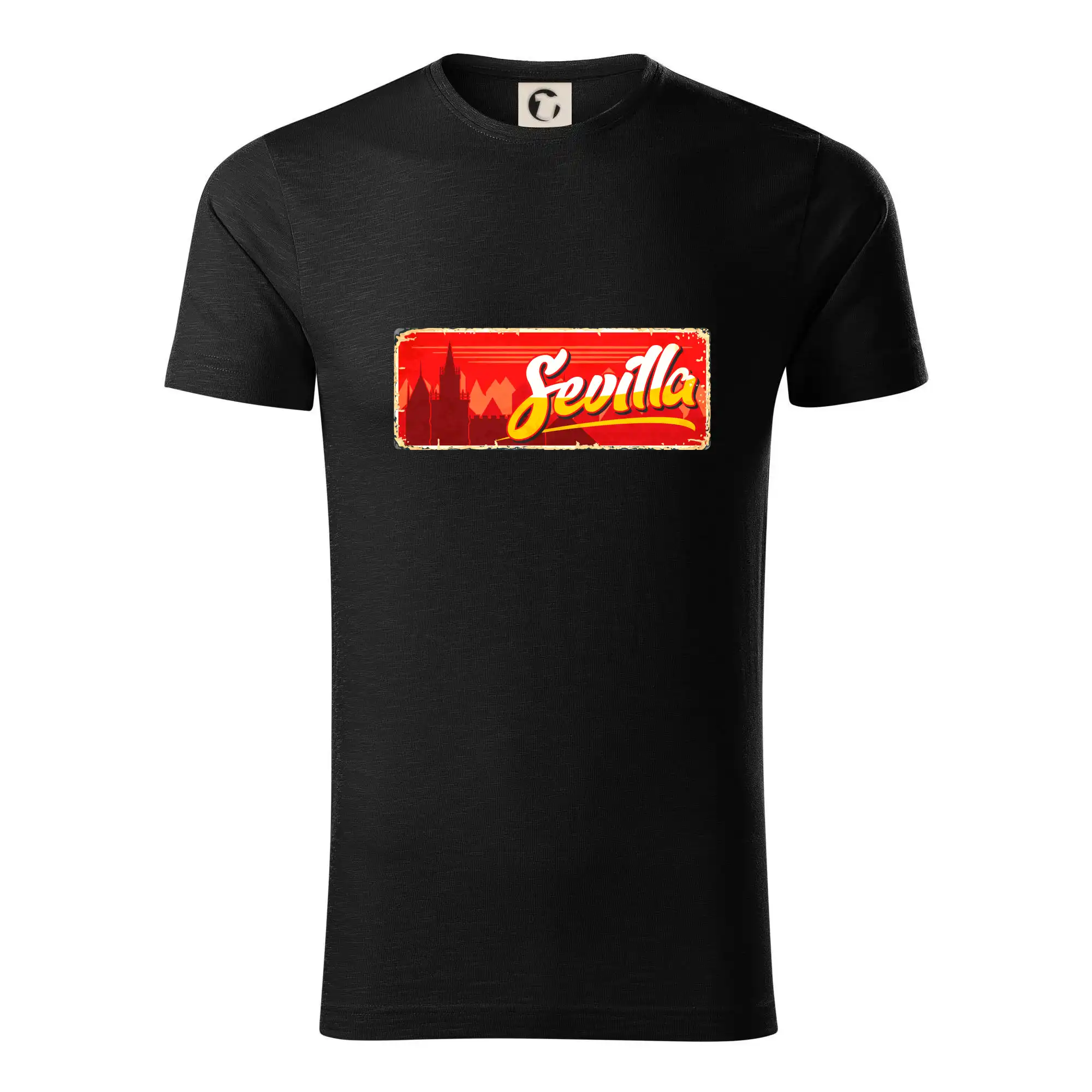 Ostatné mestá / miesta - Cedula stará Sevilla - Tričko z organickej bavlny