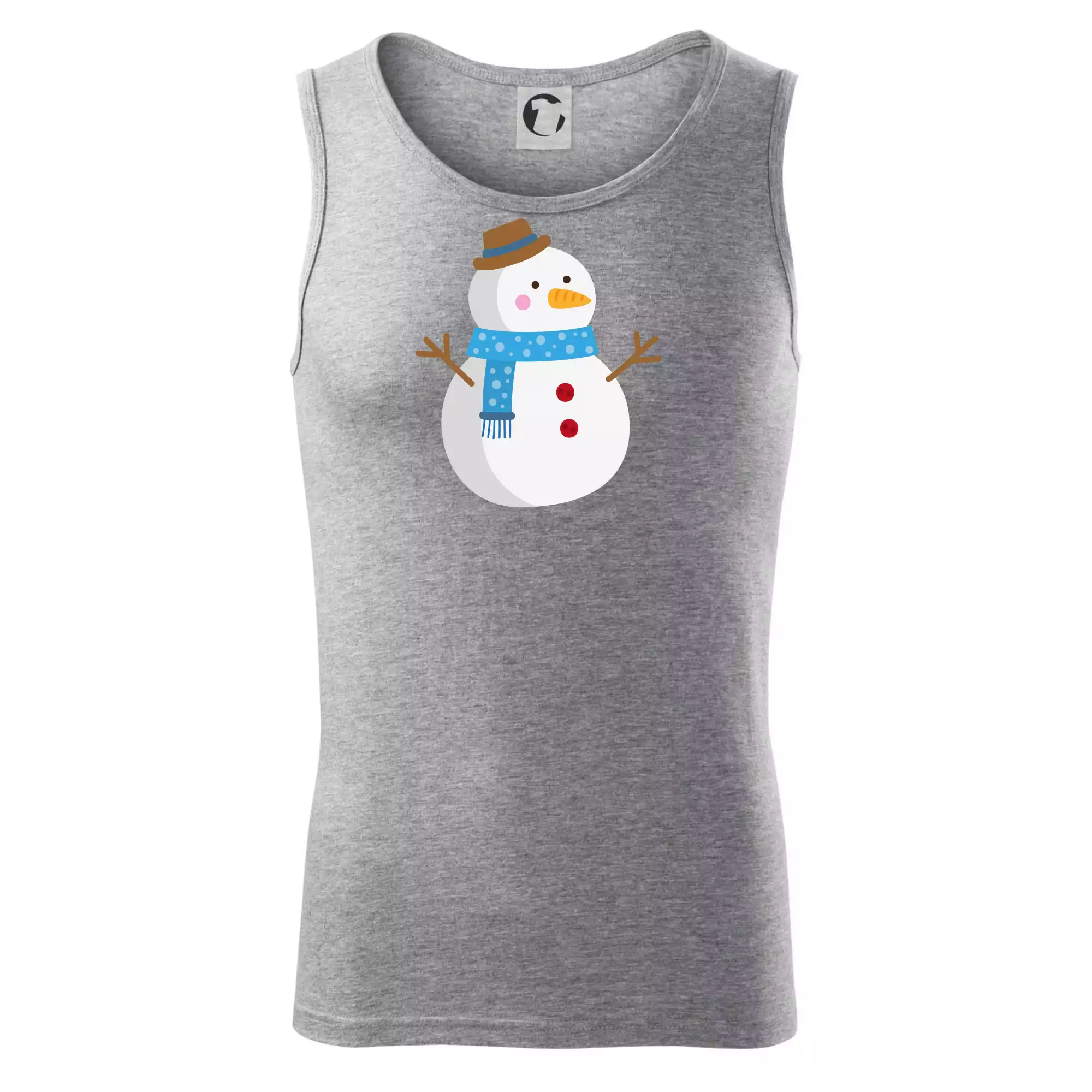 Sněhulák se šálou