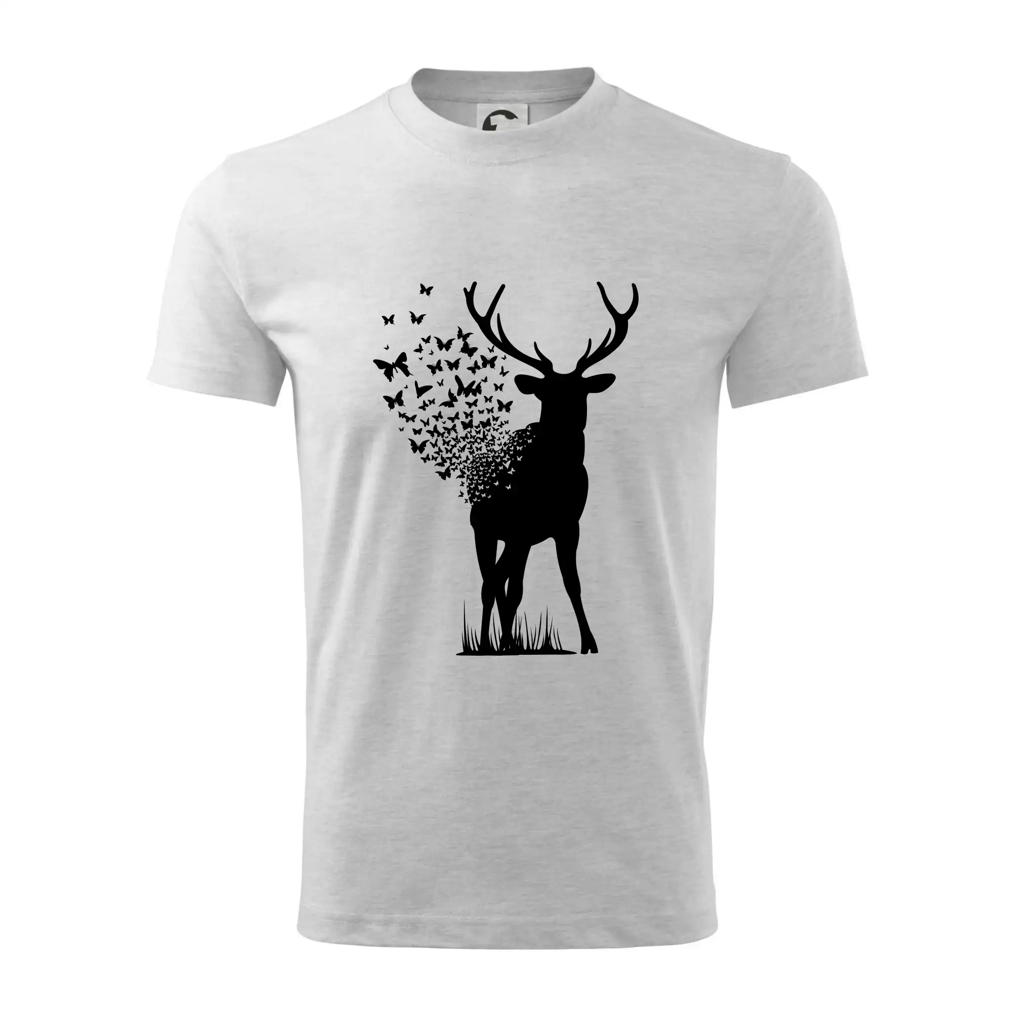 Tričká so zvieratami - Deer Butterfly - Tričko detské bavlnené