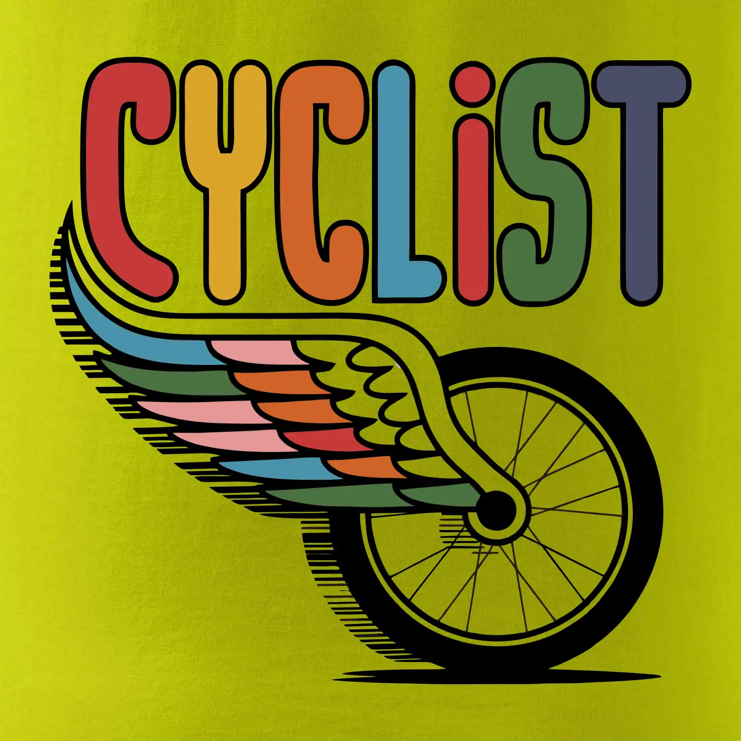 Cyclist - kolo a křídlo