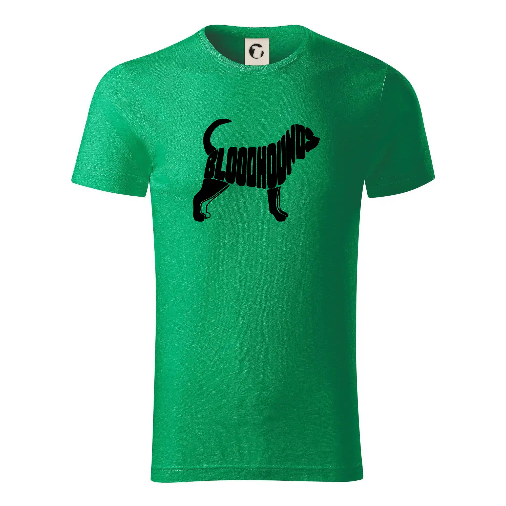 Bloodhound nápis v těle