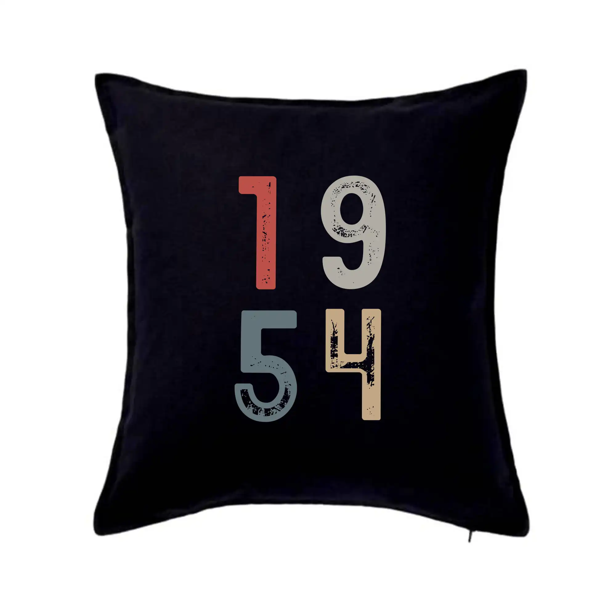Tričká k narodeninám - Vintage číslica 1954 - Vankúš 50x50