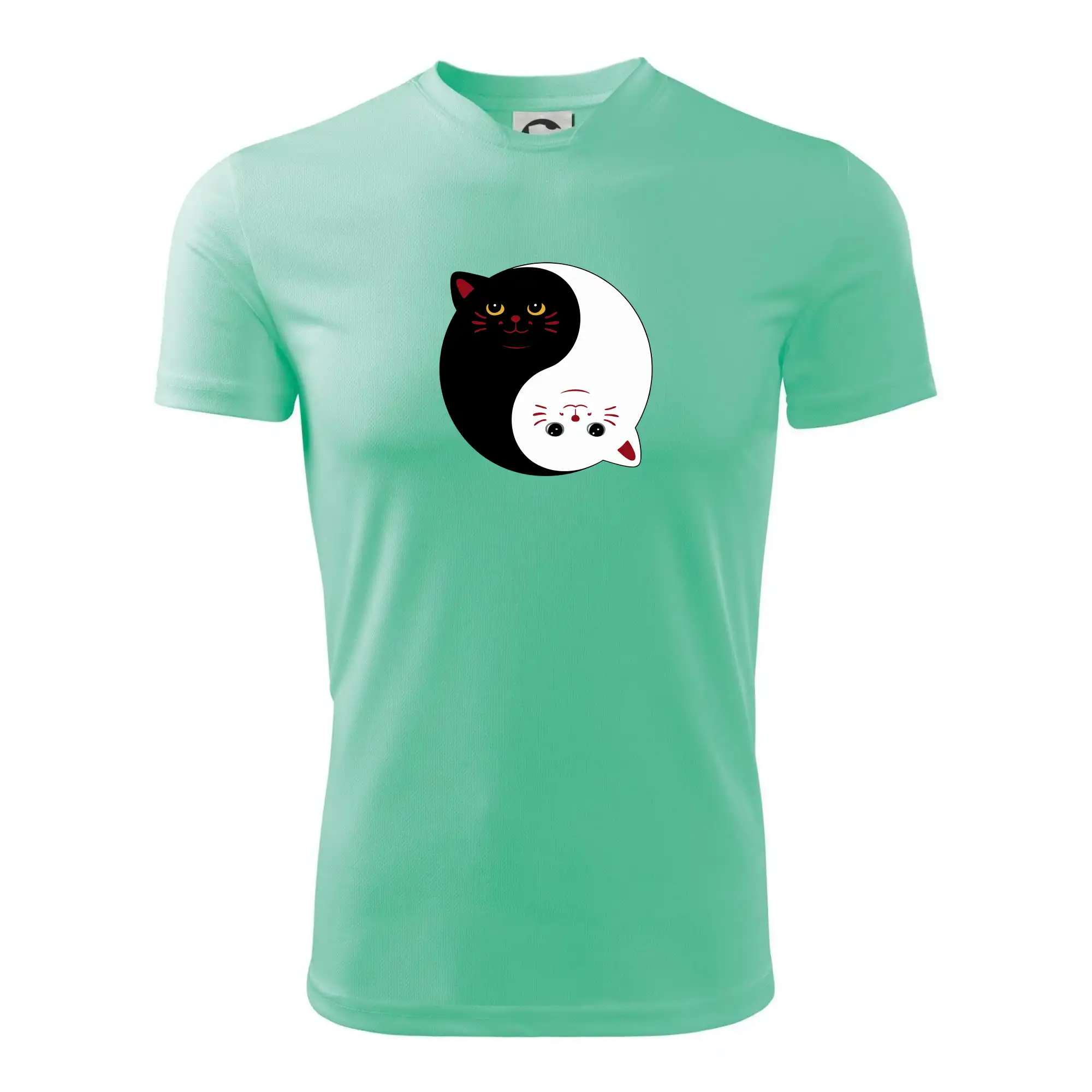 Kočky jin jang barevné