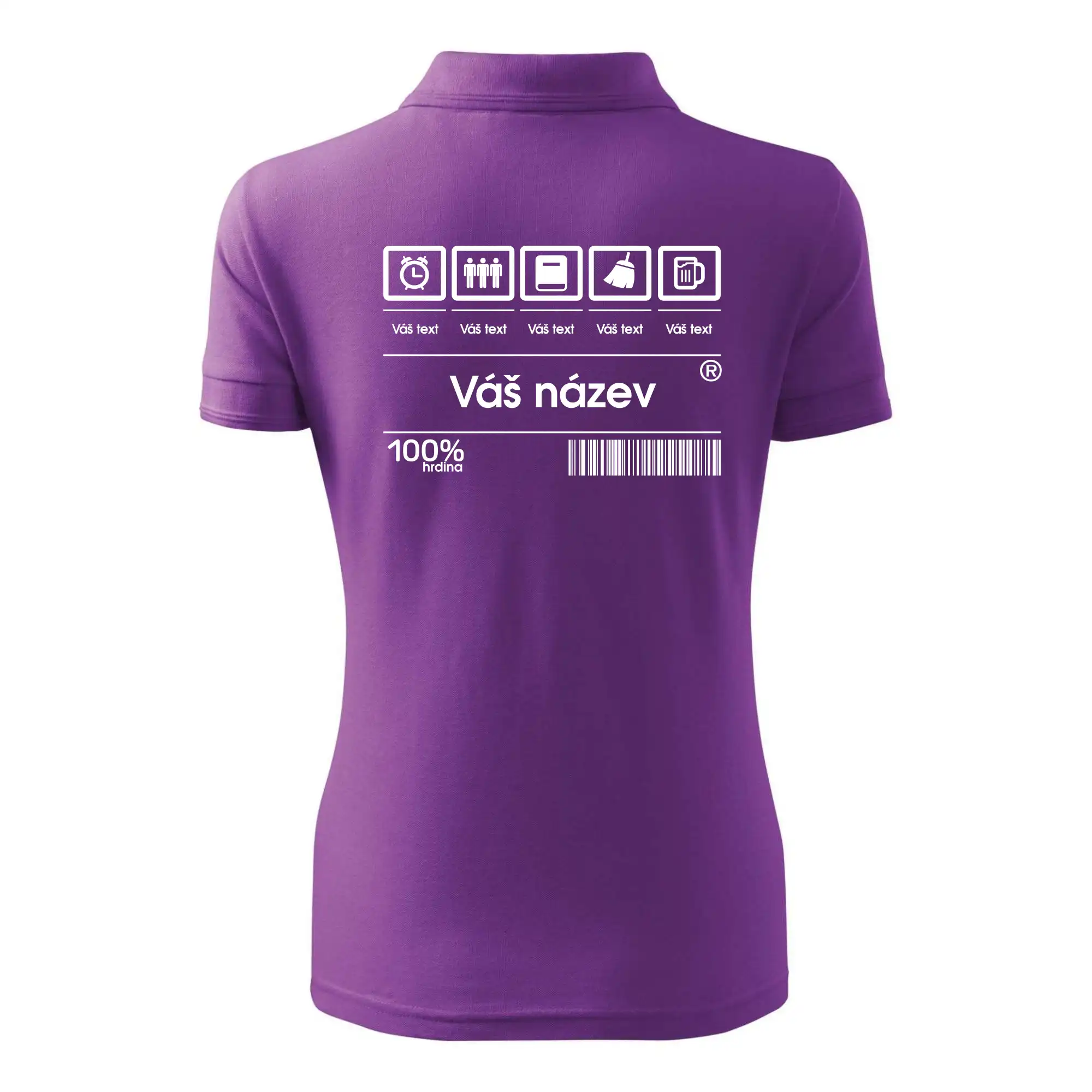 Čárový kód - Vlastní text