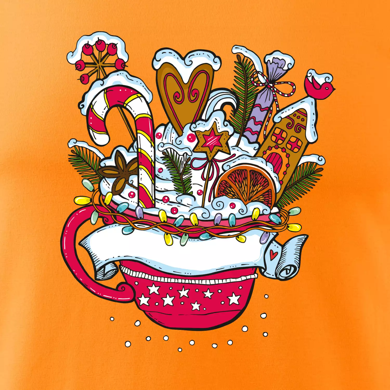 Vianočný Punč - hrnček (Pecka design)