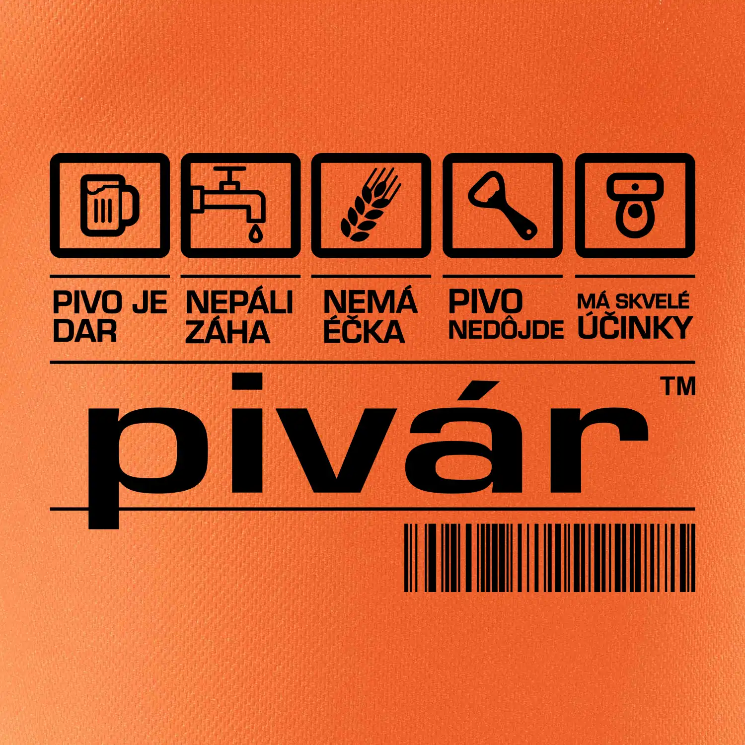 Čiarový kód - pivár