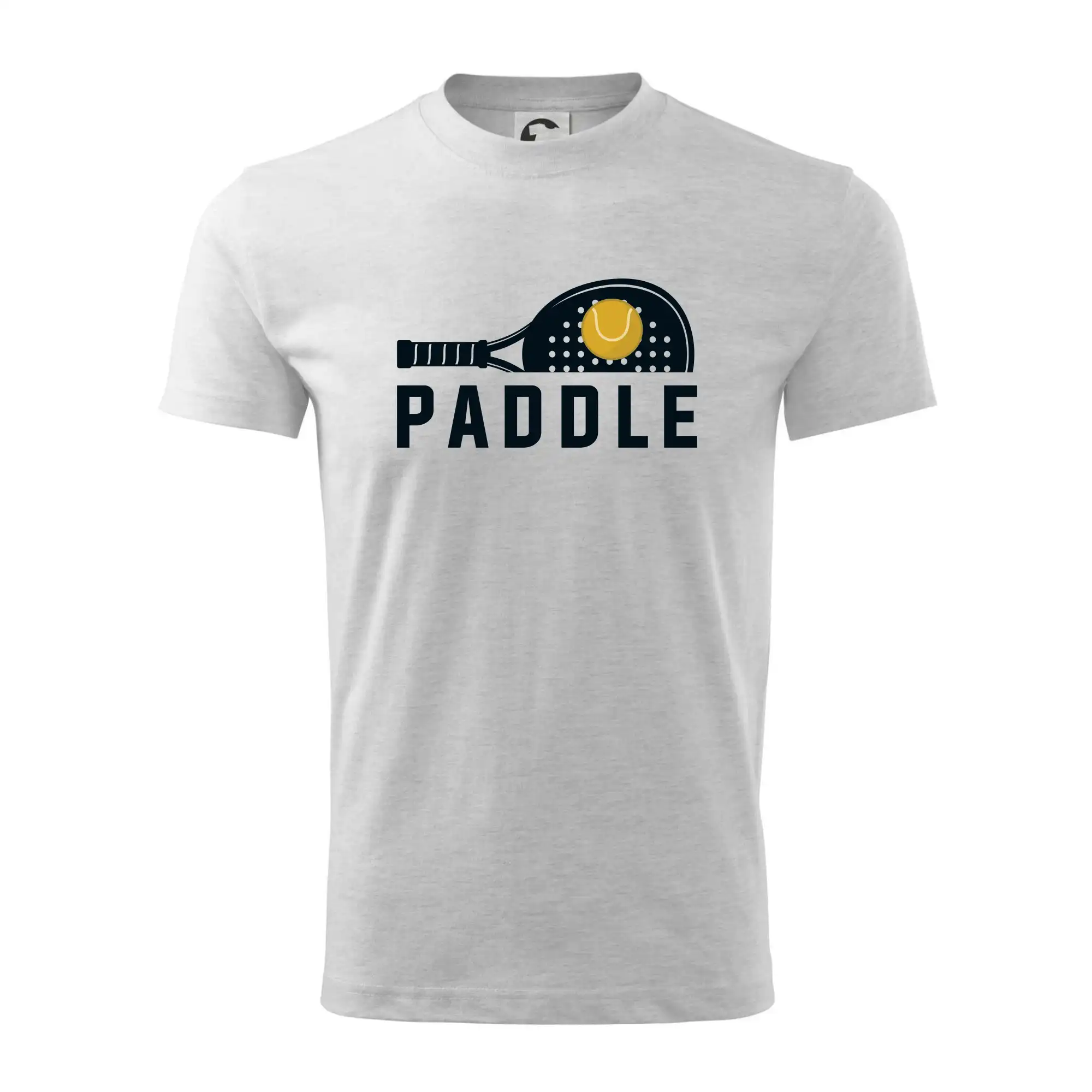 Tričká s motívmi Padel tenis - Paddle logo na ležato - Tričko detské bavlnené