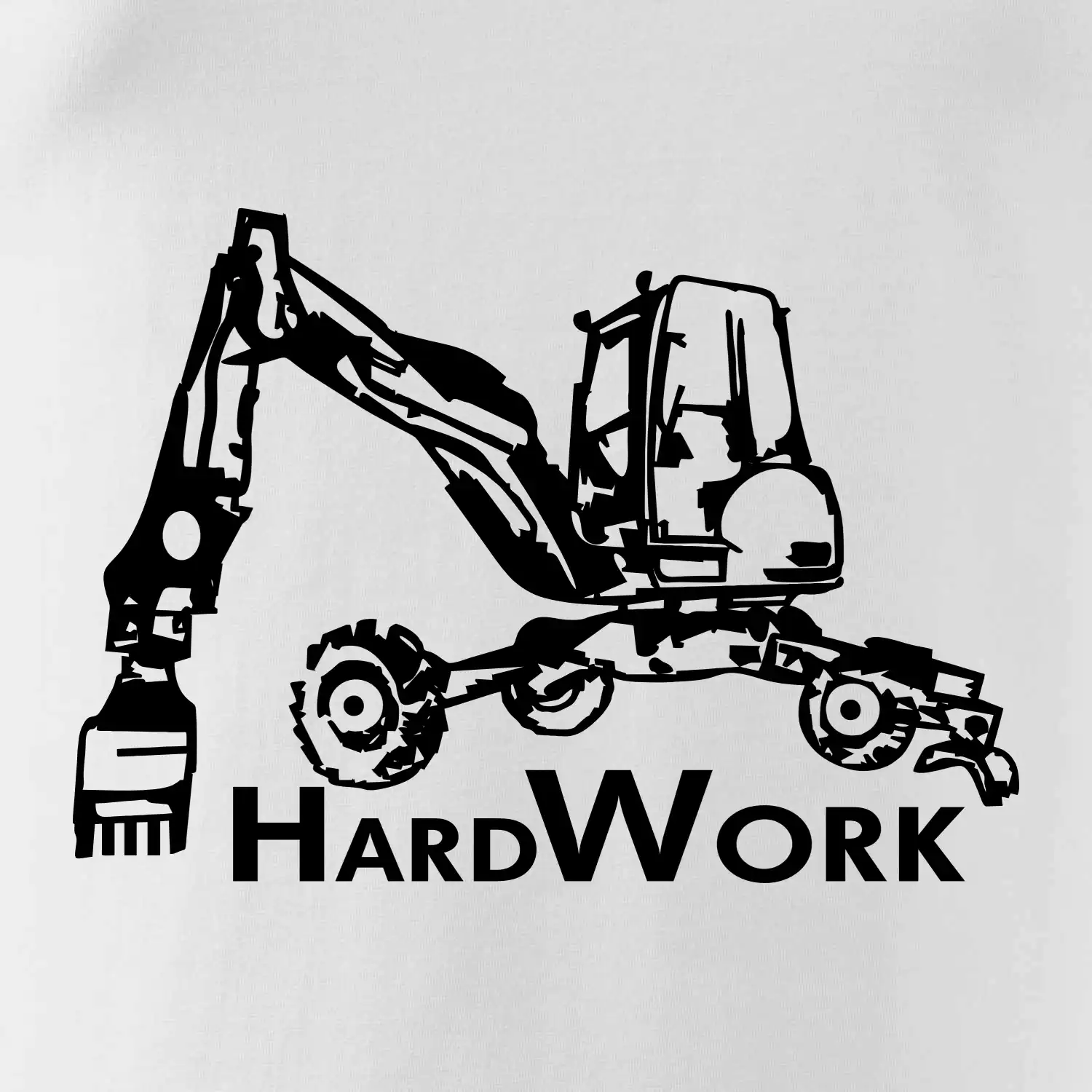 Hard Work kráčivý bagr