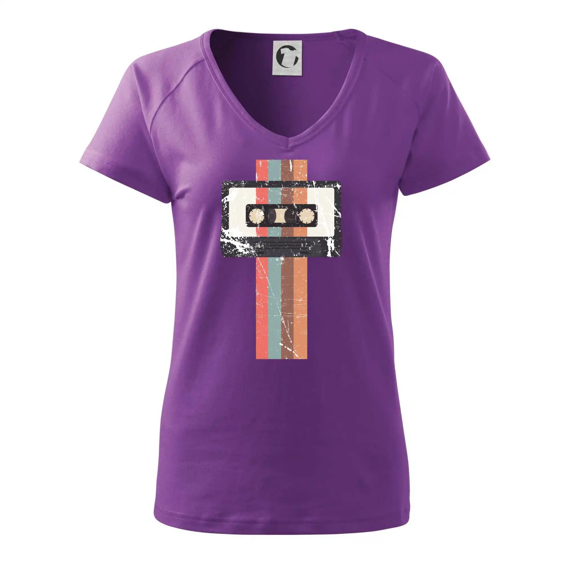 Retro kazeta - pruhy