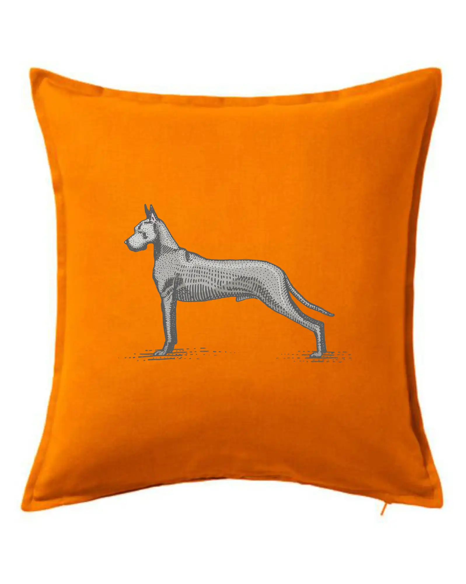 Ostatné psie plemená - Vintage Great dane - Vankúš 50x50