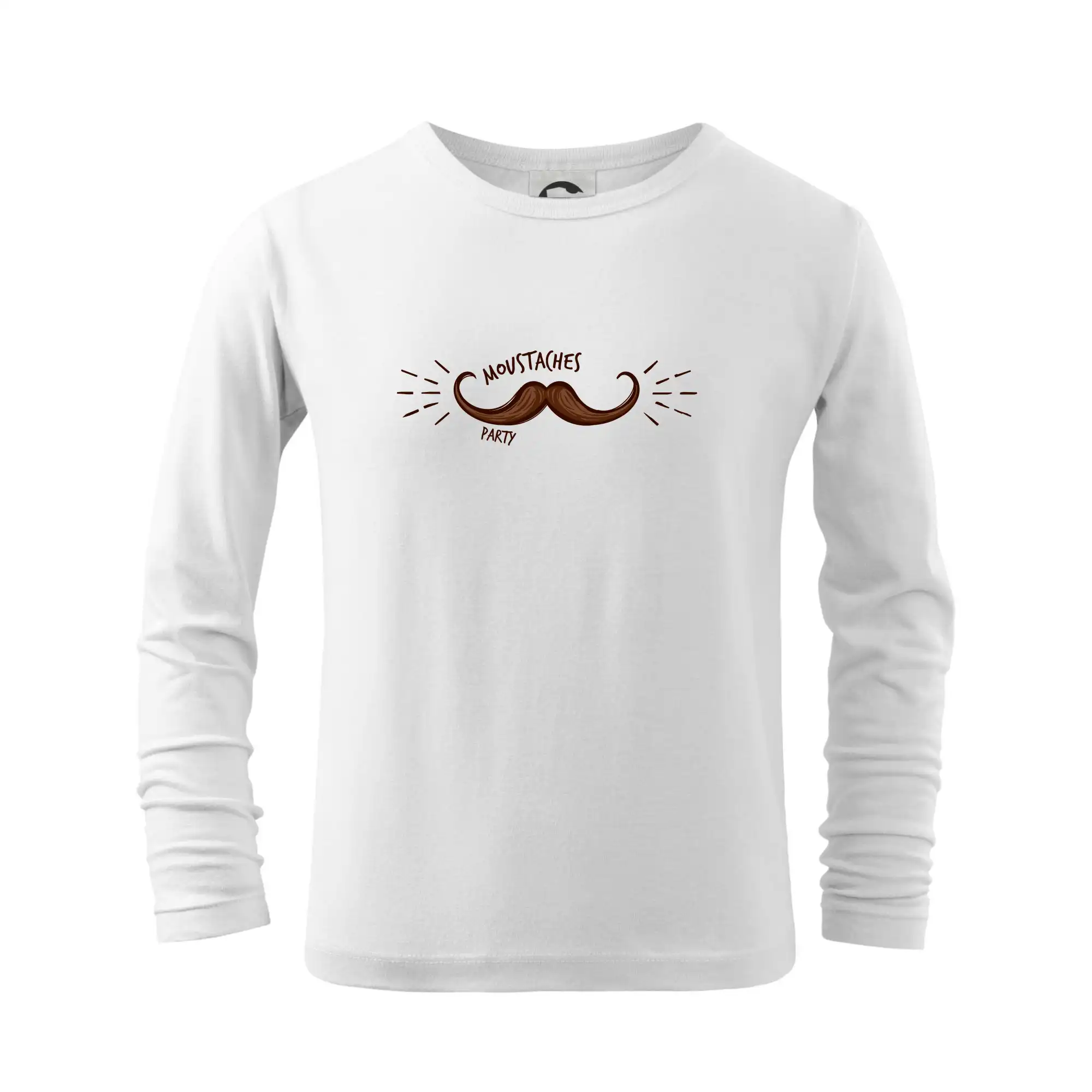 Tričká s fúzikmi - Moustache party - Tričko detské Long Sleeve