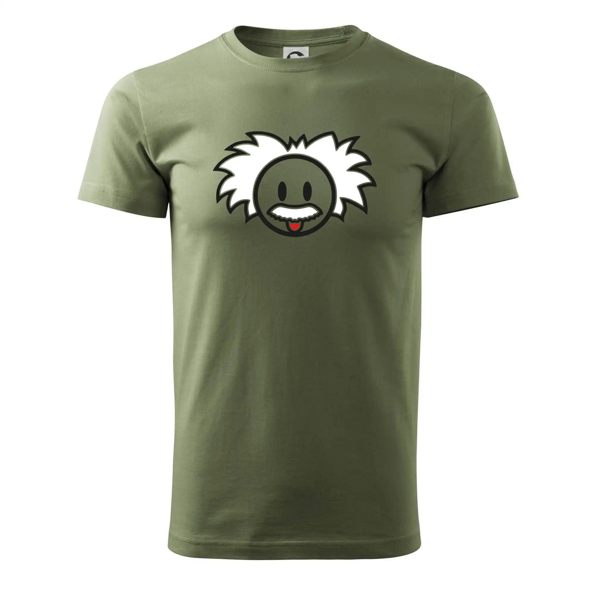 Grafické tričká - Albert Einstein - Pánske tričko nižšej gramáže