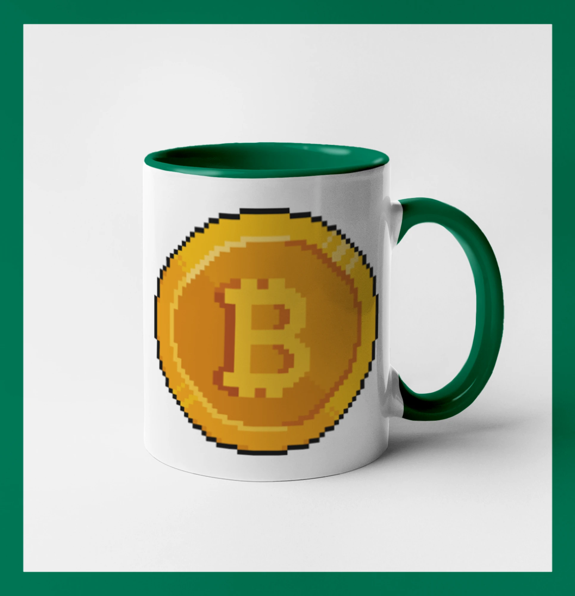 Bitcoin minca - Hrnček 