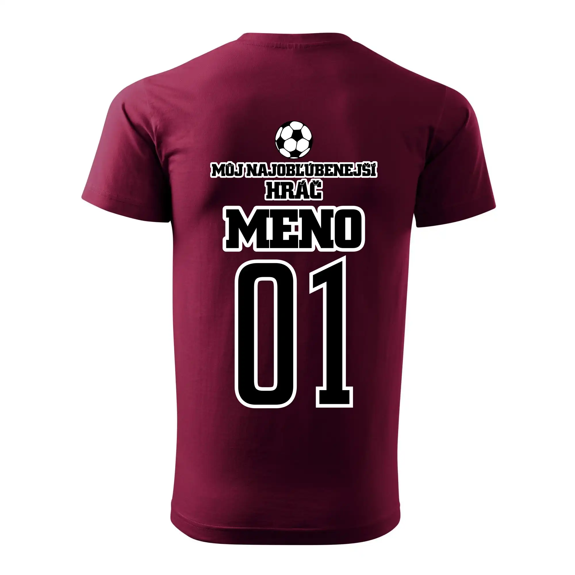 Môj najobľúbenejší hráč - Vaše meno a číslo