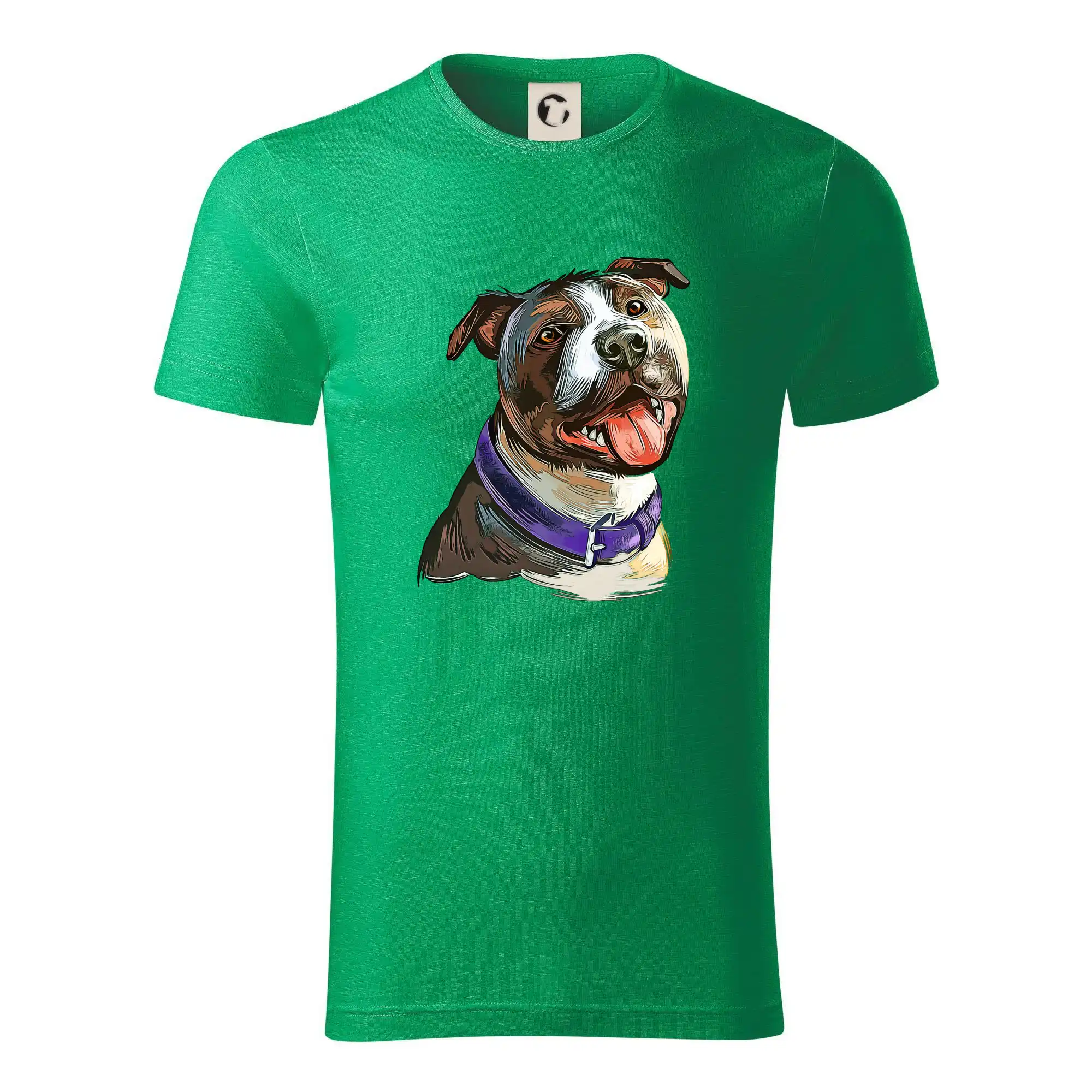 Ostatné psie plemená - Americký stafordšírsky teriér kreslený - Tričko z organickej bavlny