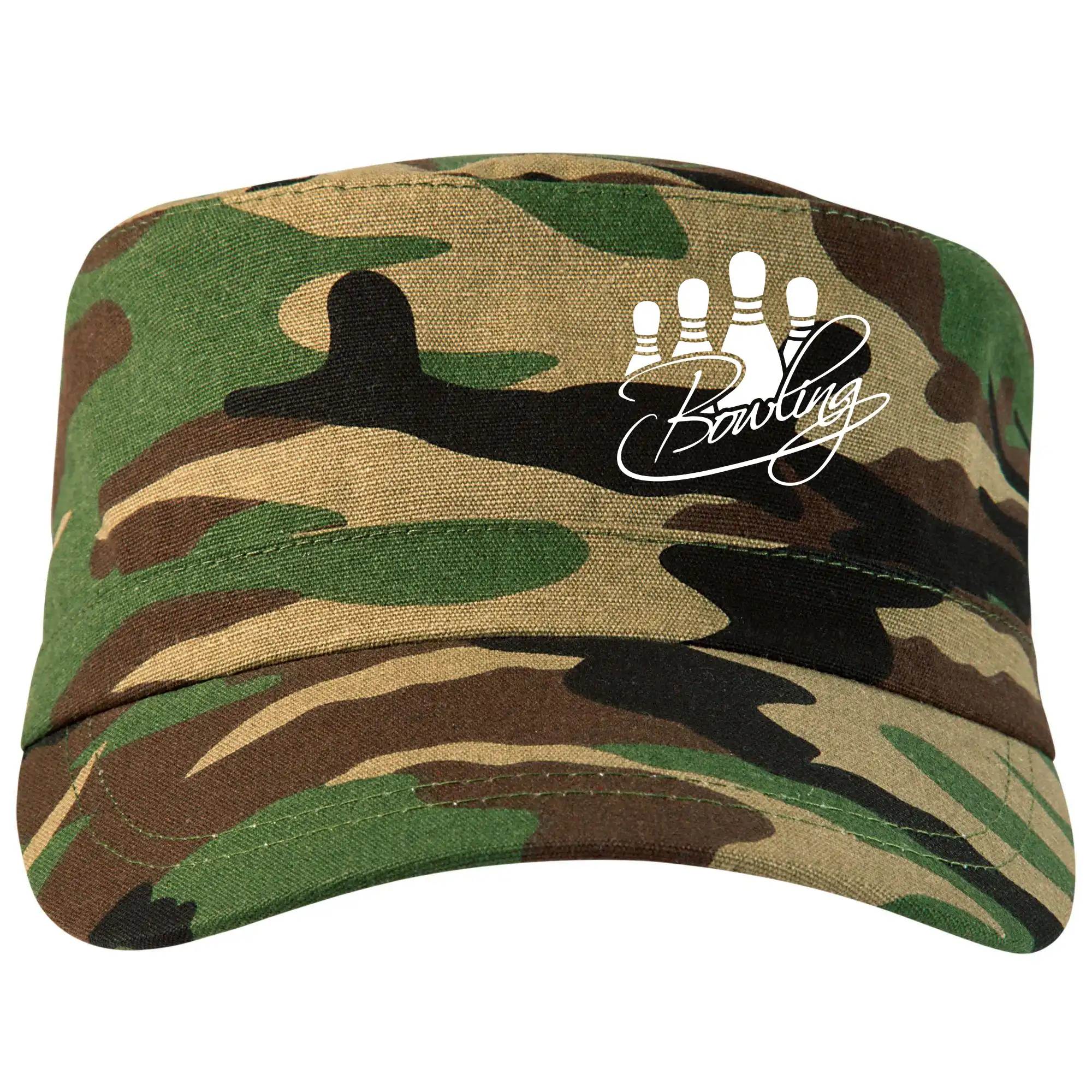 Tričká Bowling - Bowling kolky - Šiltovka CAMO