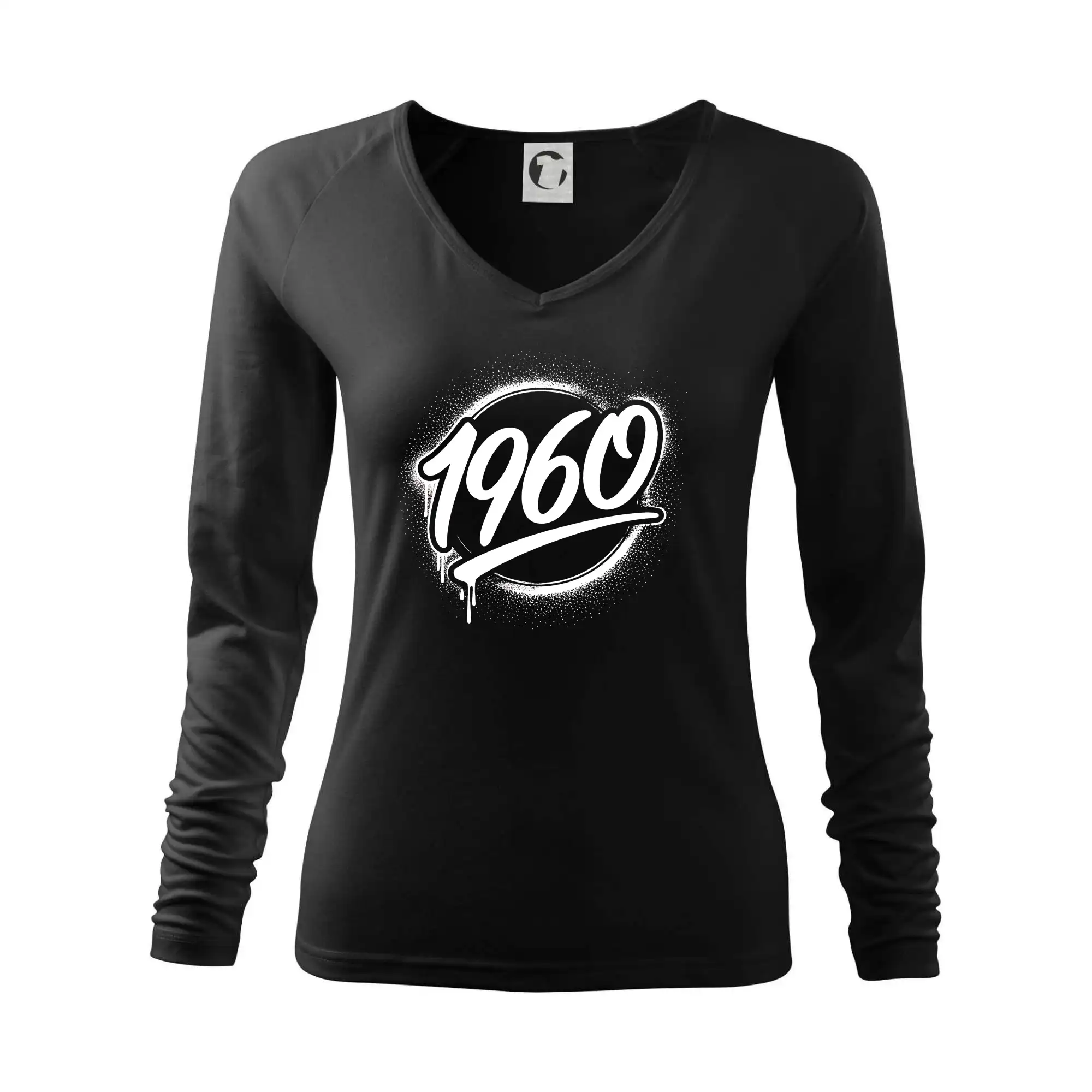 Trička s ročníkom 1960 - Narodeninový ročník graffiti 1960 - Tričko dámske Elegance