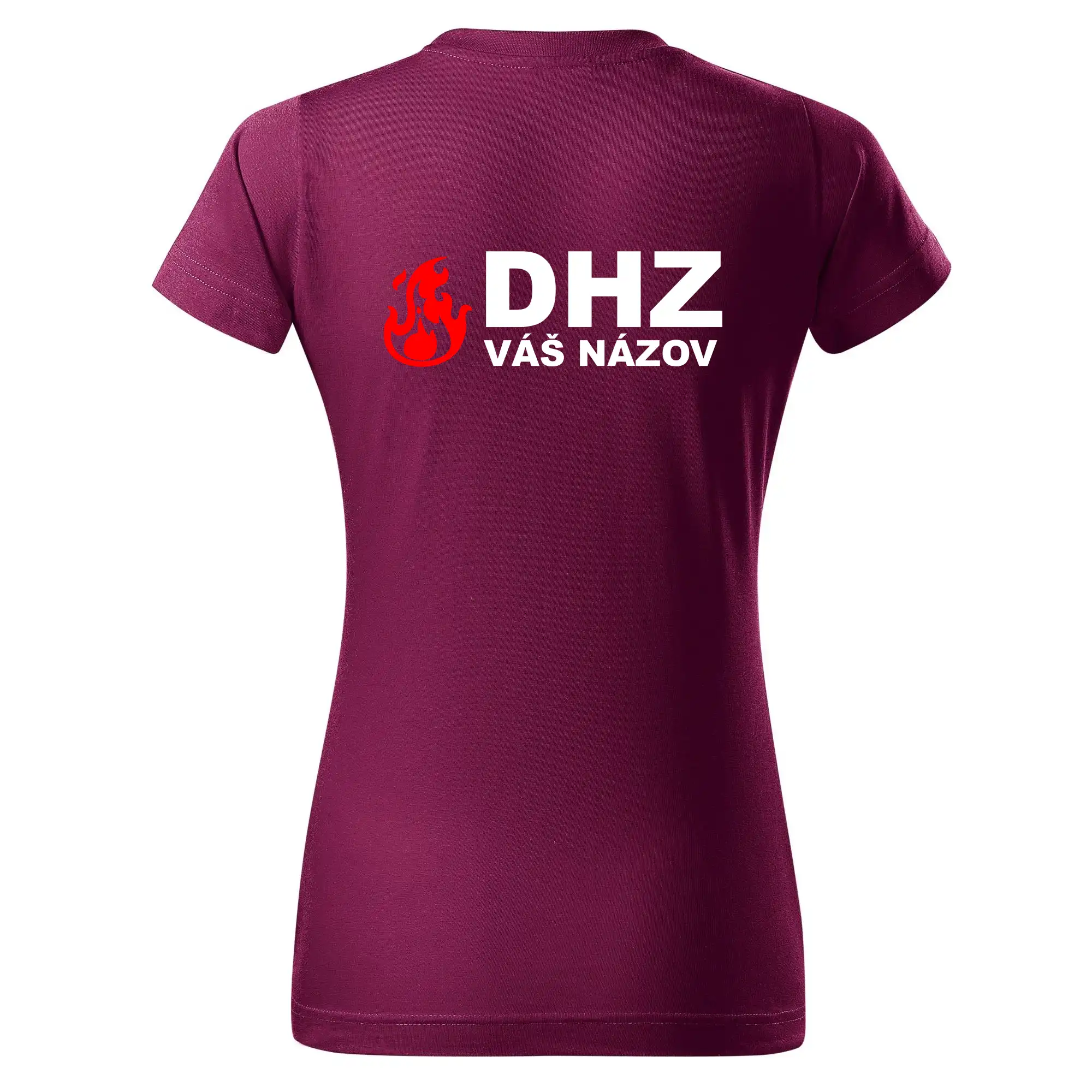 DHZ (oheň, firesport, názov sboru - vlastný nápis)