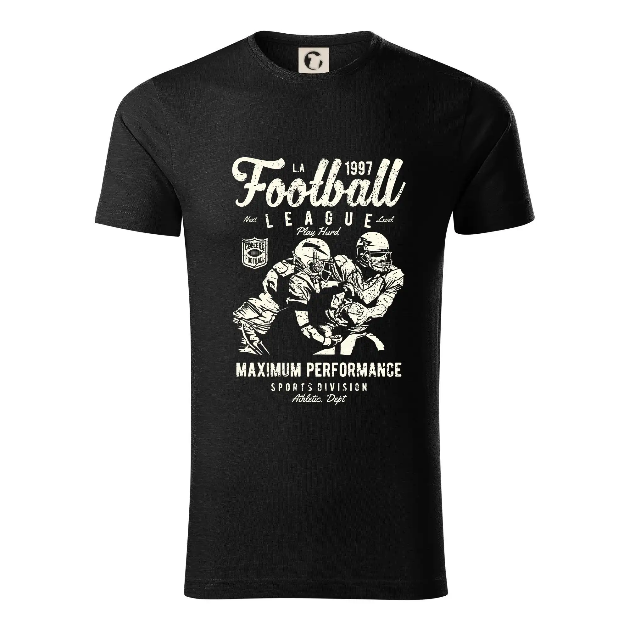 Tričká pre futbalistov - Football League plagát - Tričko z organickej bavlny
