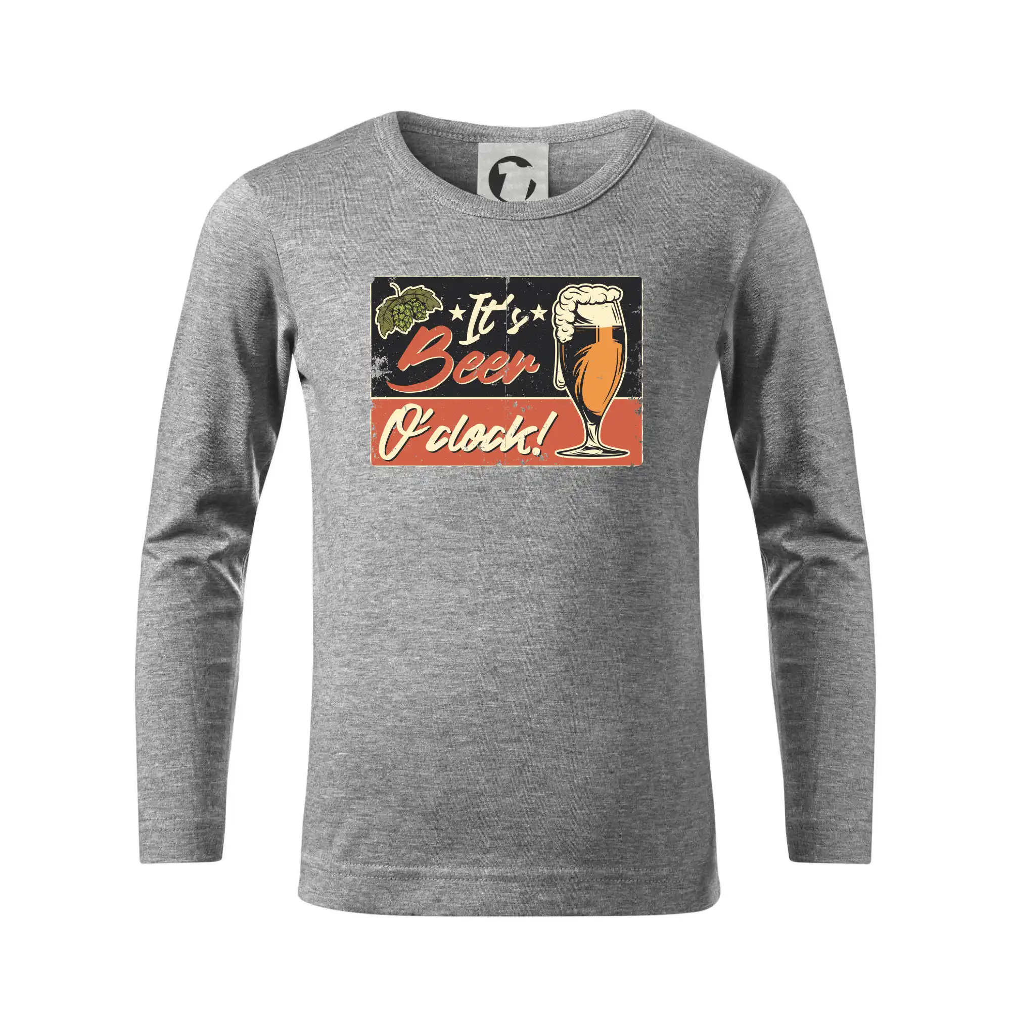 Vtipná tričká pre pivárov - Čas na pivo - Tričko detské Long Sleeve