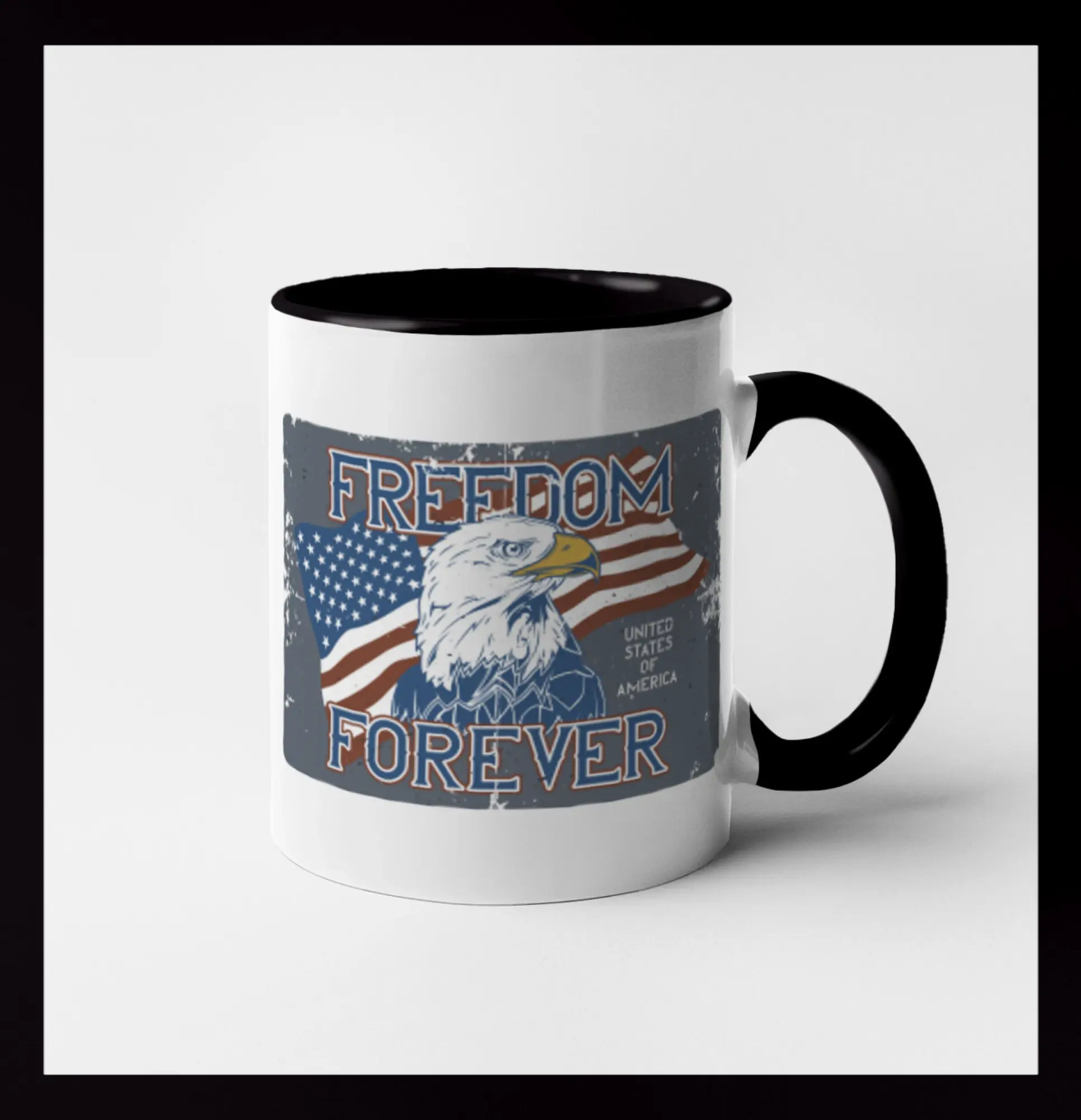 Tričká USA - Freedom forever USA - Hrnček 