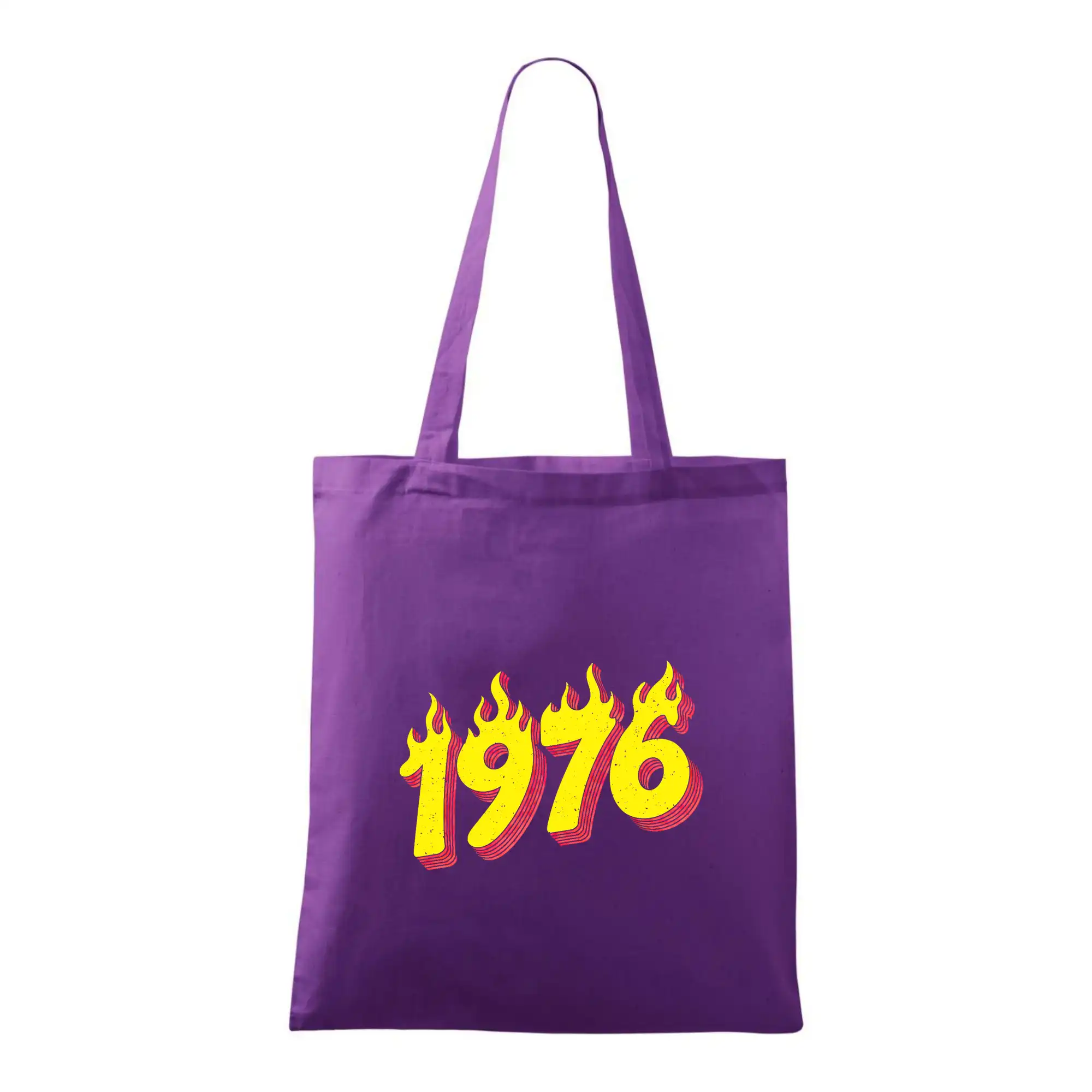 Trička s ročníkom 1976 - Narodeniny v ohni 1976 - Taška bavlnená