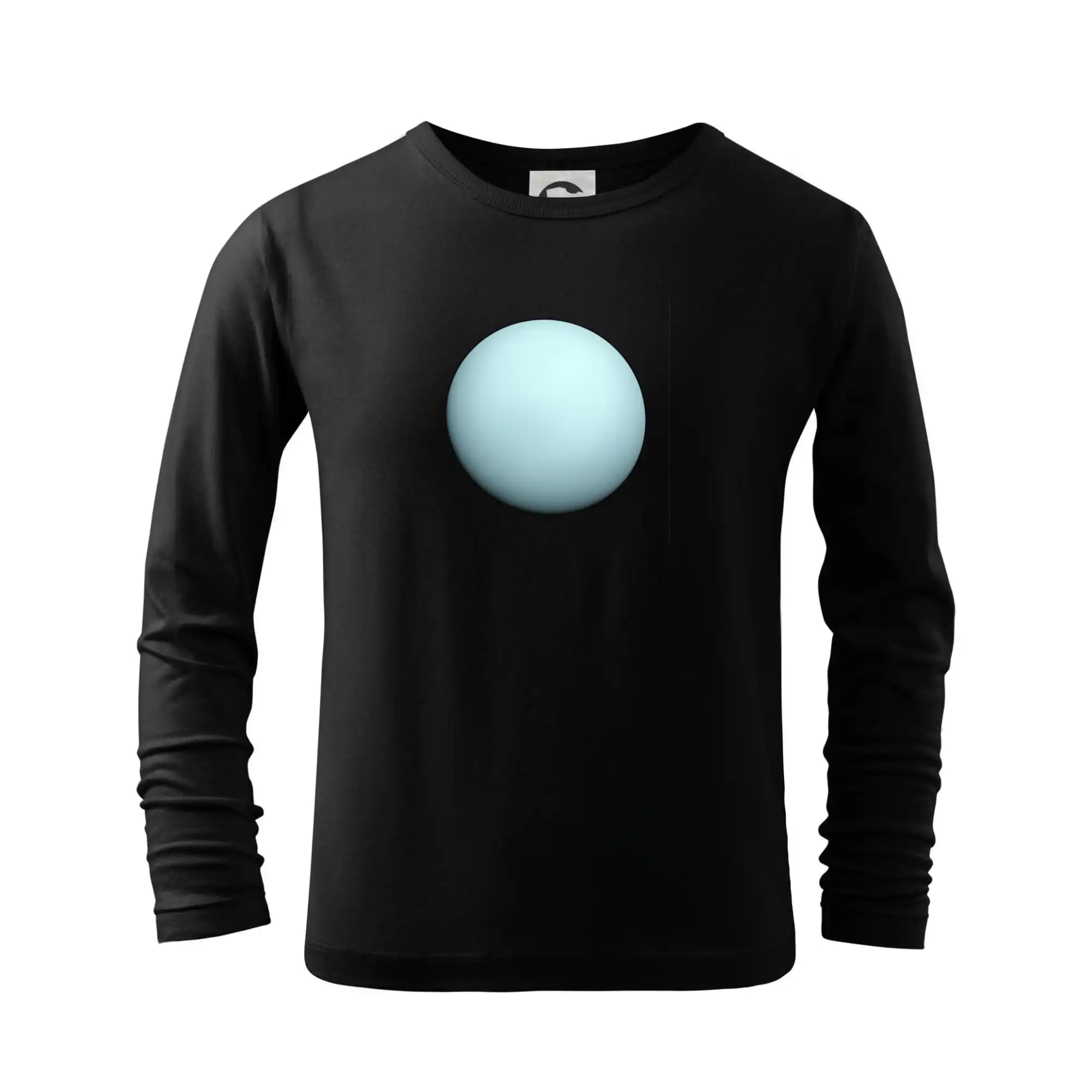 Vesmirne tričká - Fotky planét - Urán - Tričko detské Long Sleeve