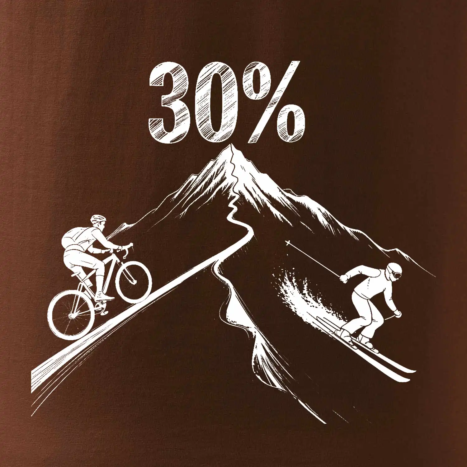 Narozeniny cyklista a lyžař 30