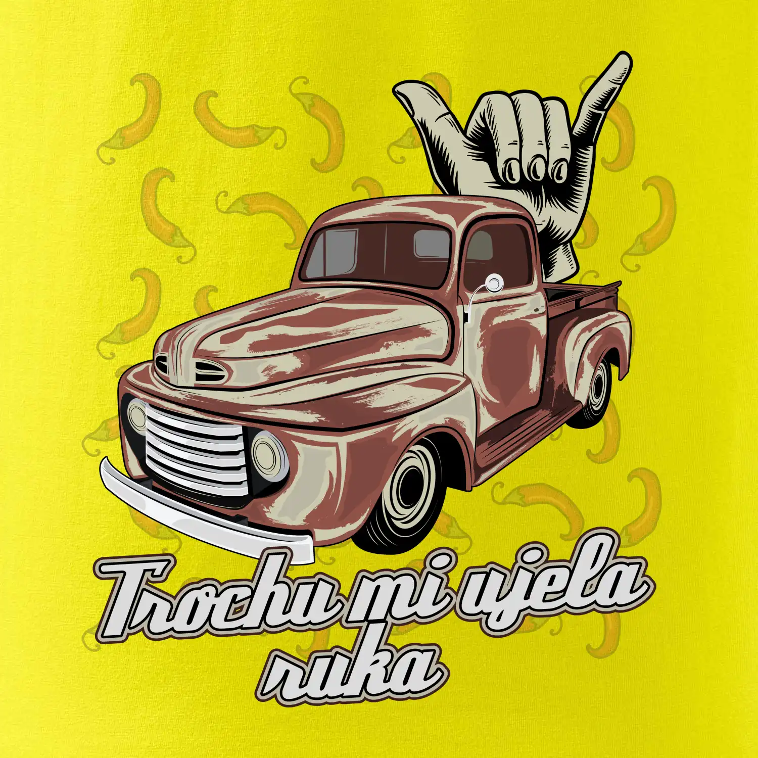 Trochu mi ujela ruka