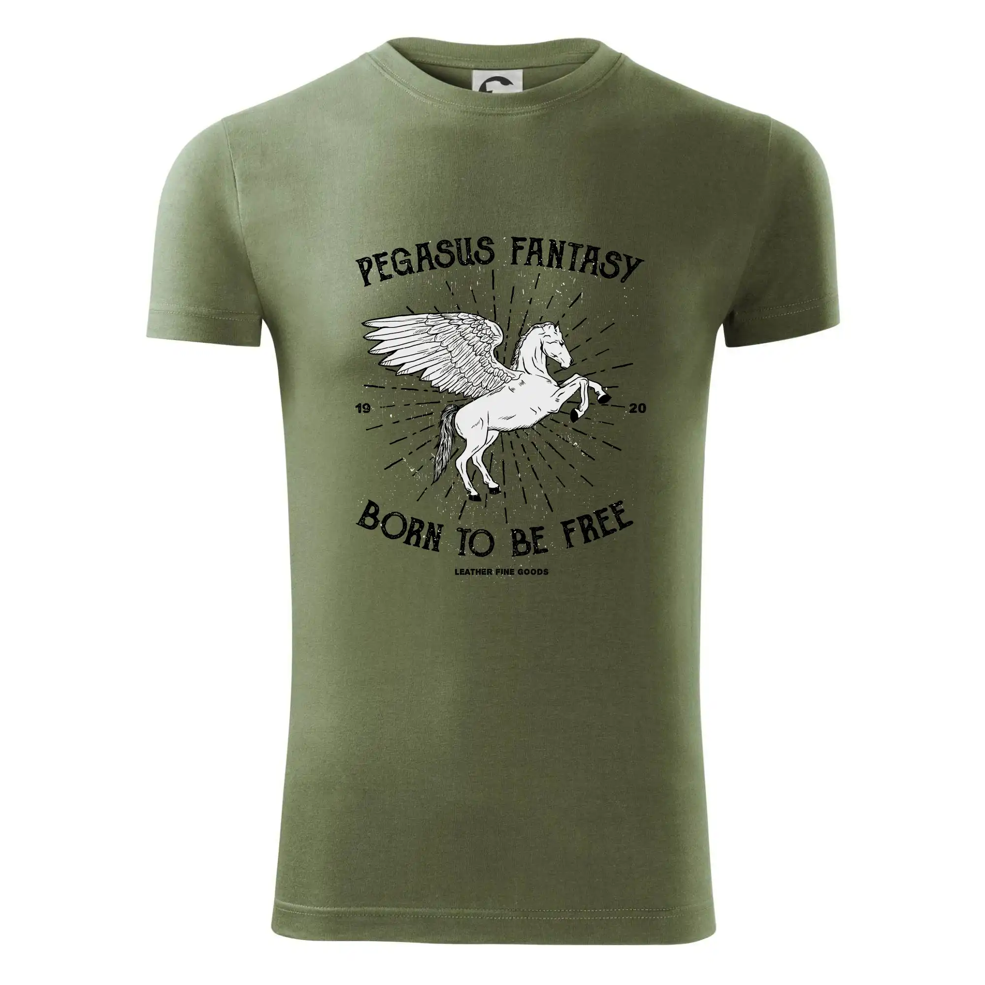 Tričká s koňmi - Pegasus fantasy - Viper FIT - Pánske zúžené tričko