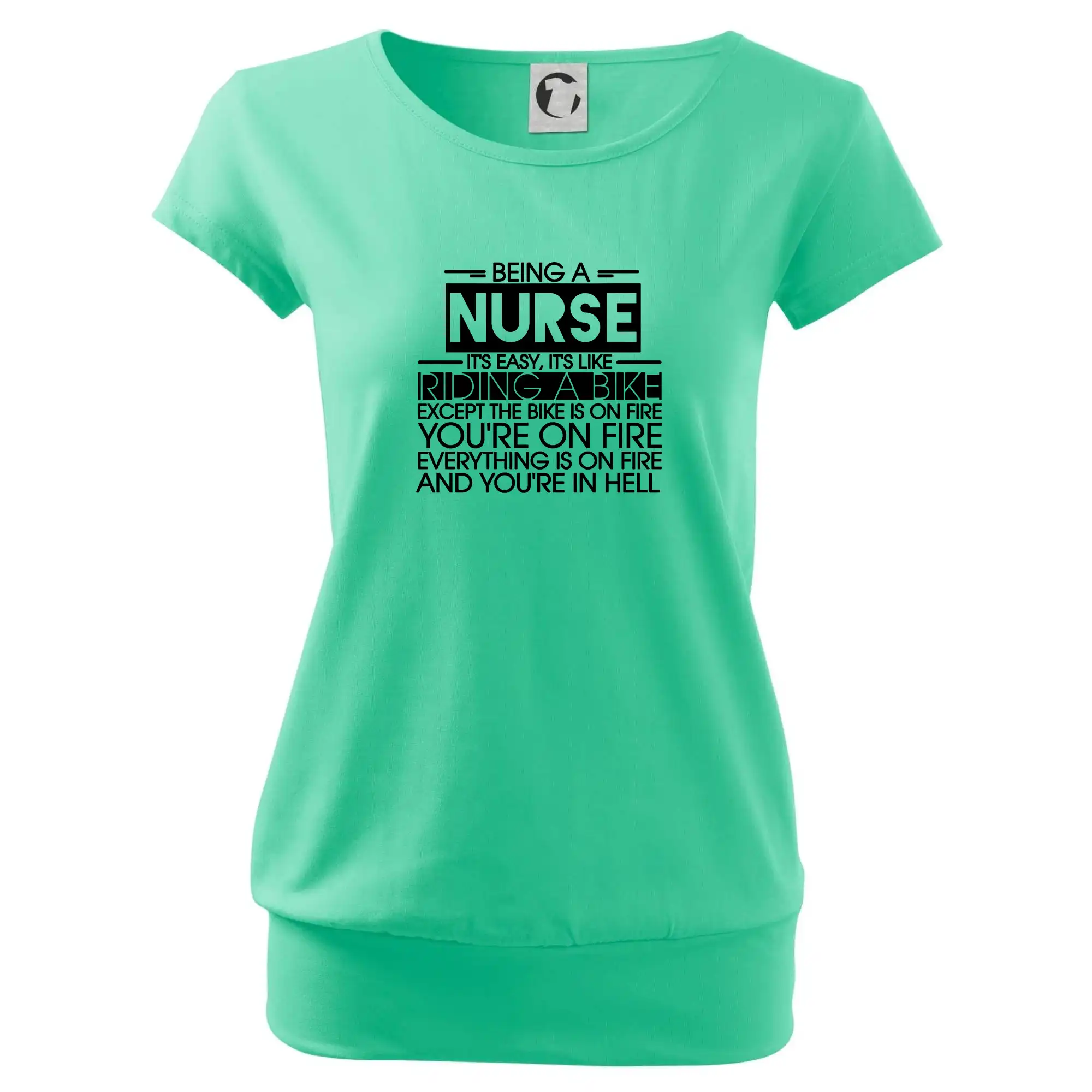 Being a nurse - bike