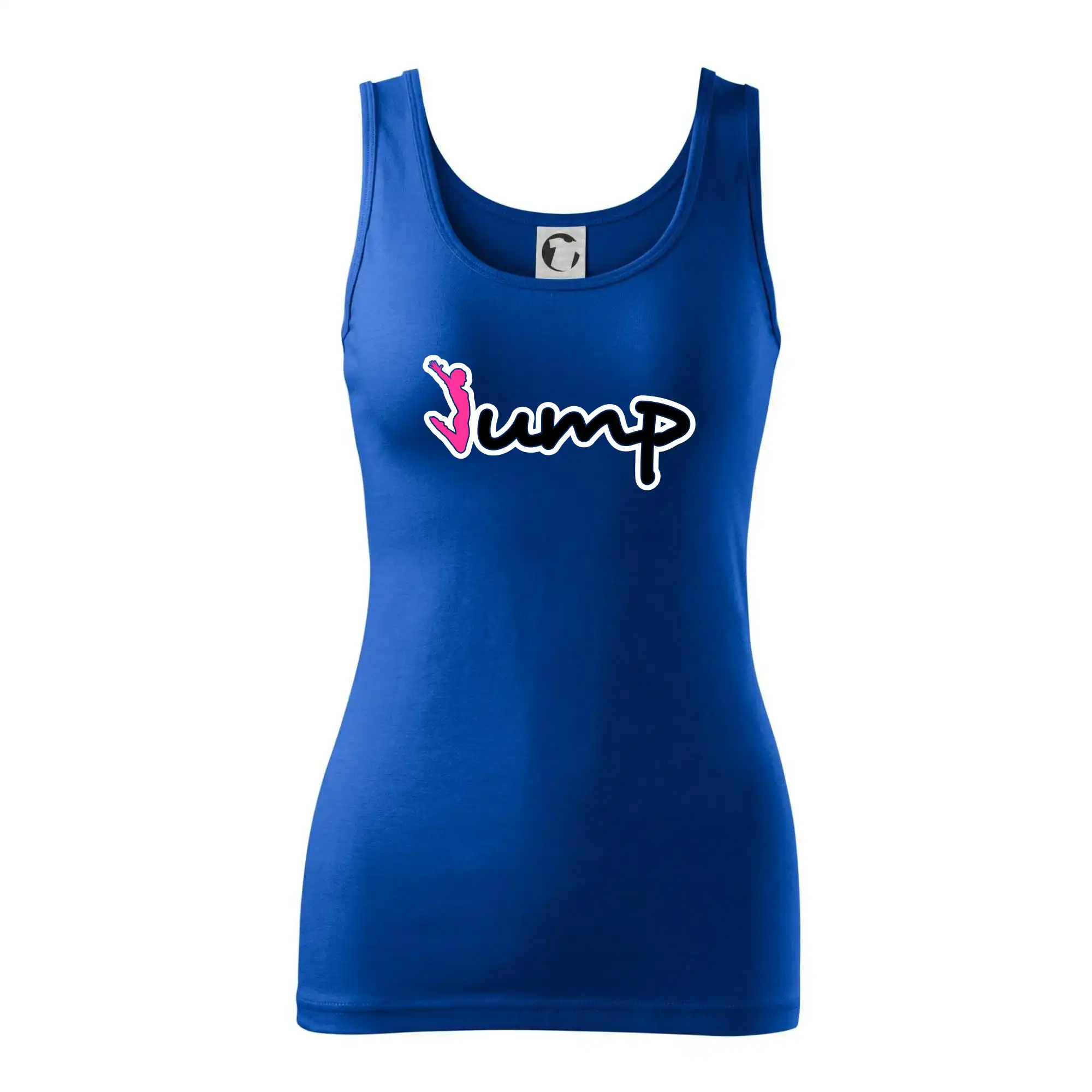 Jump - nápis a panáček