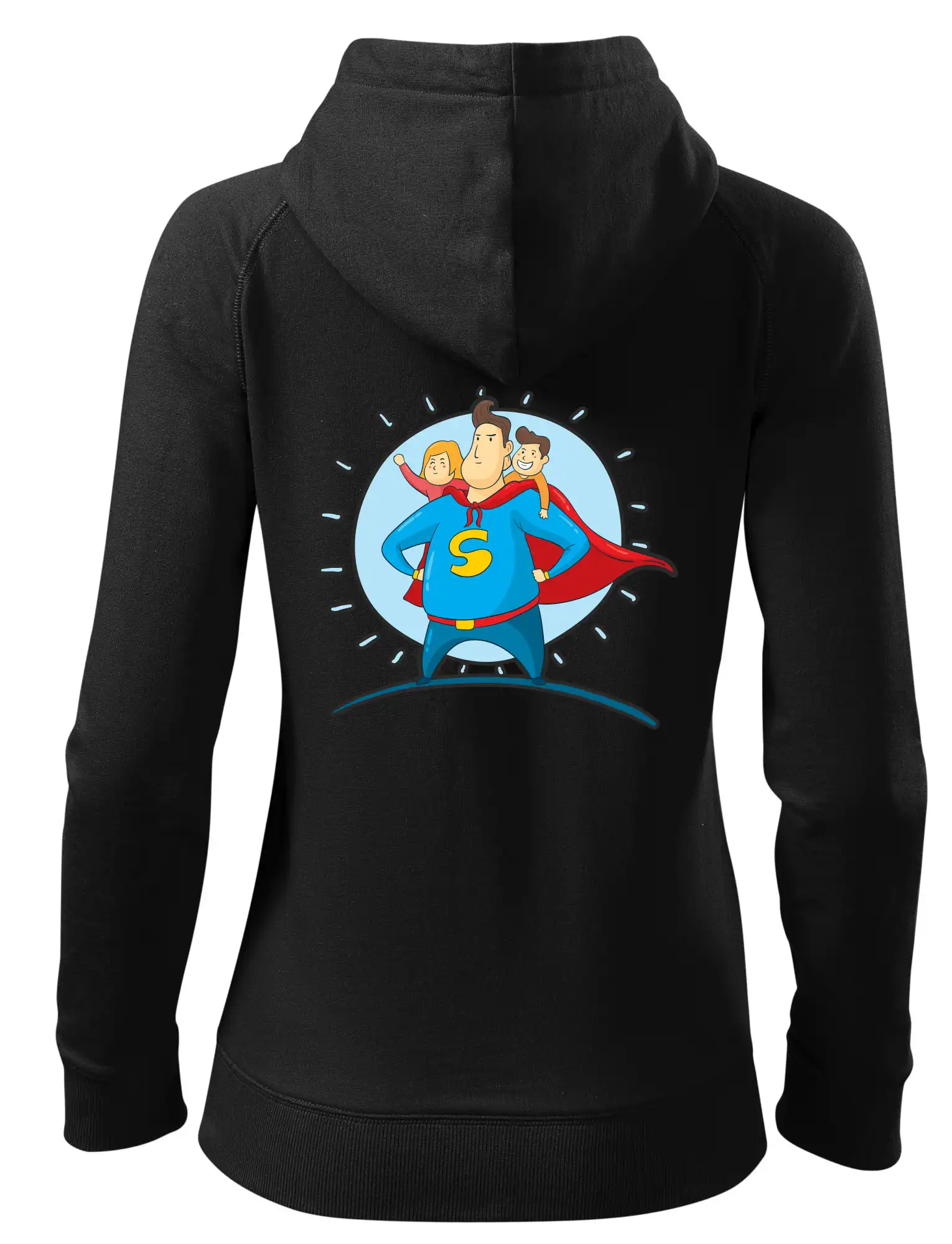 Táta superman - holka a kluk