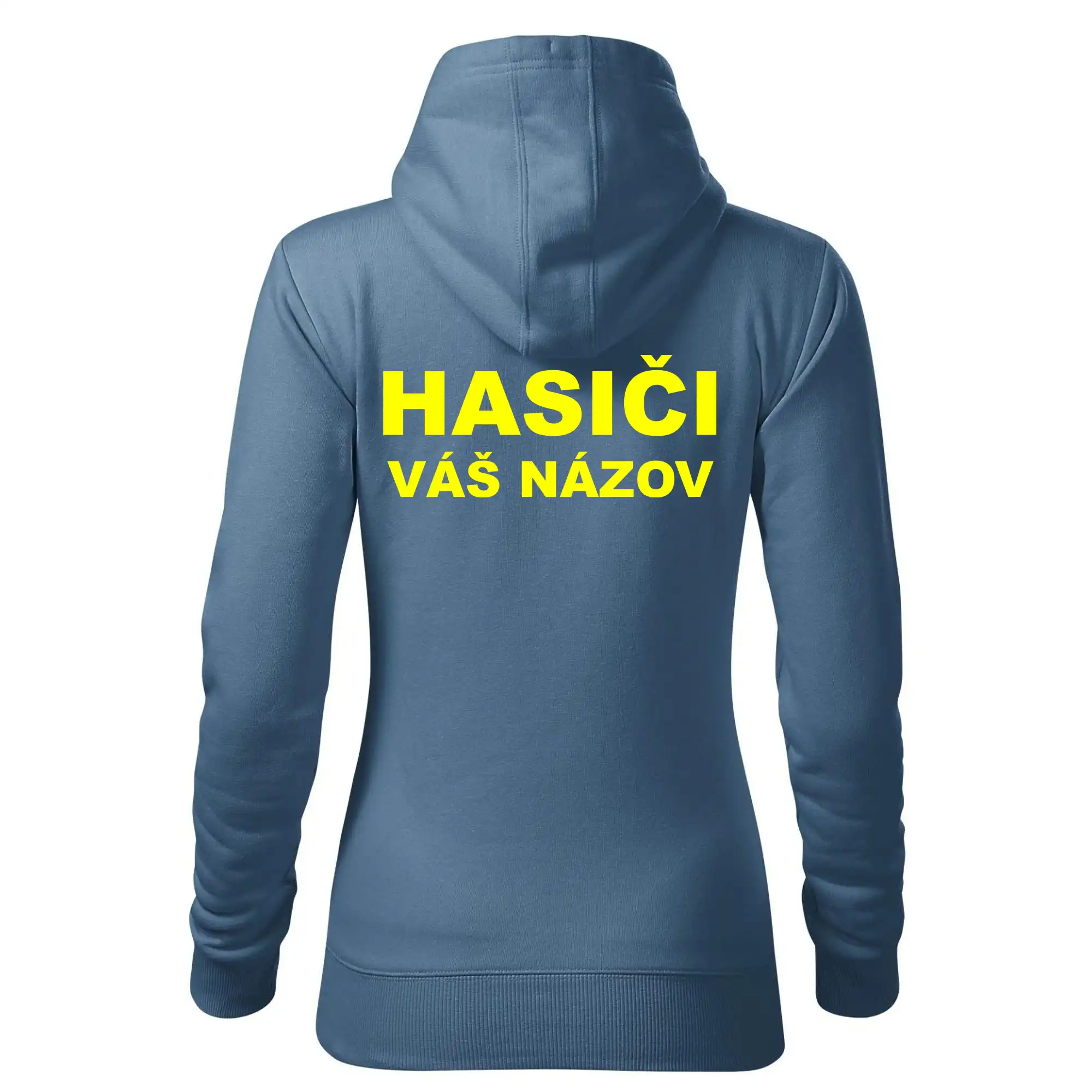 Hasiči - žltý nápis - váš názov zboru