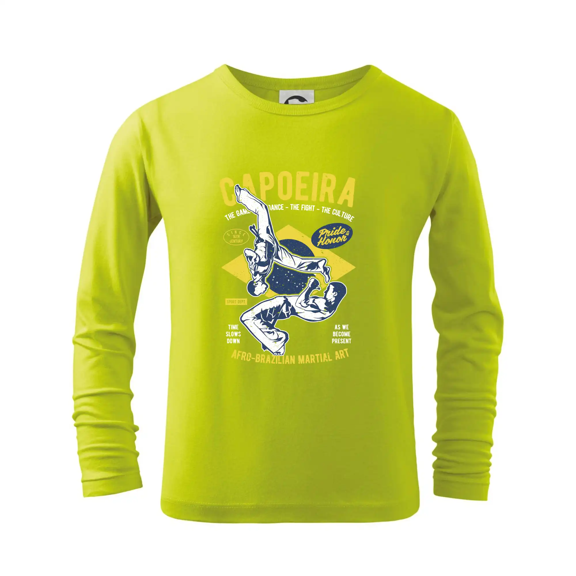 Tričká Capoeira - Capoeira  Afro-brazil art - Tričko detské Long Sleeve