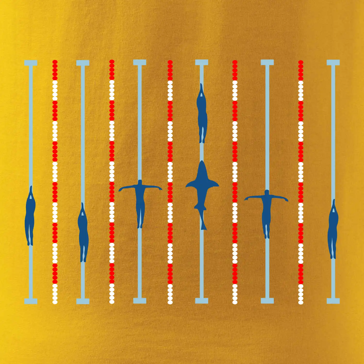 Plavecký bazén žralok