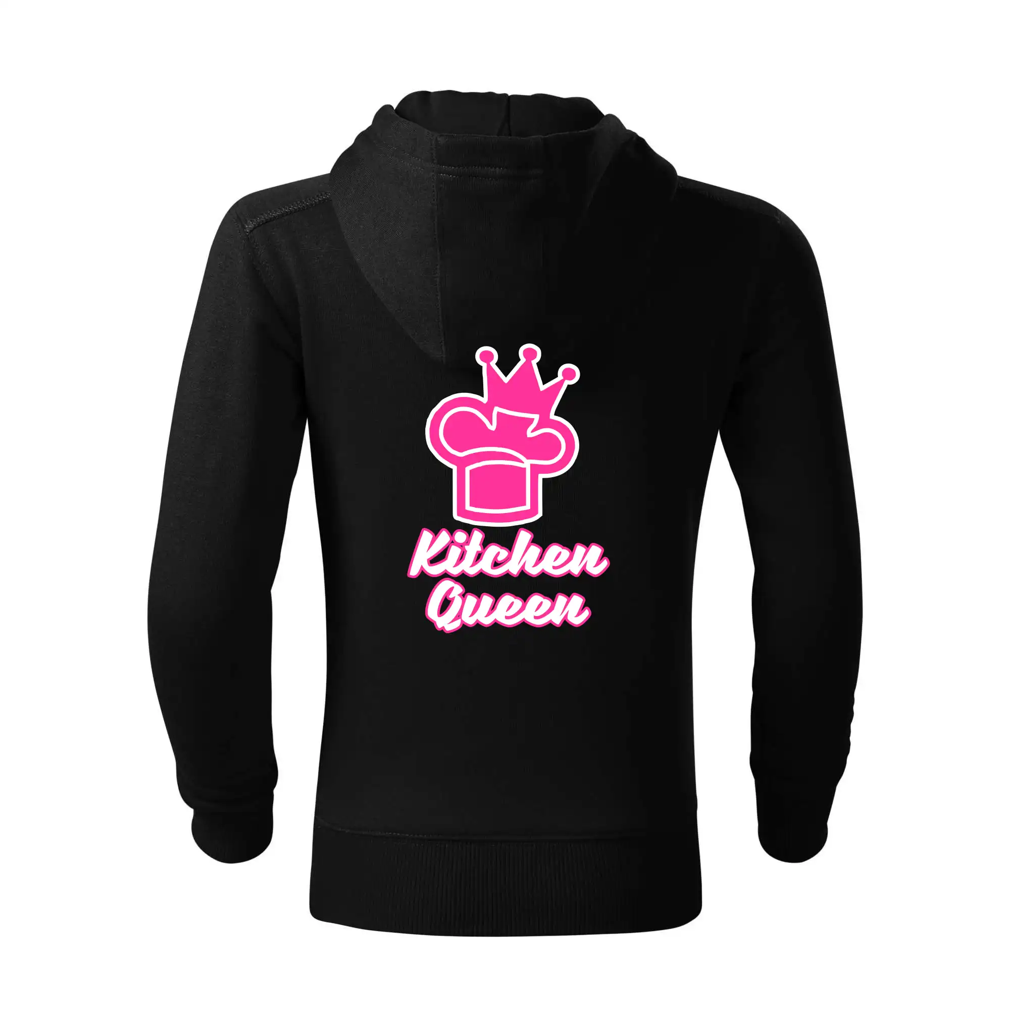 Kuchár a pekár - Kitchen Queen - Kuchárka - Mikina detská s kapucňou a zipsom