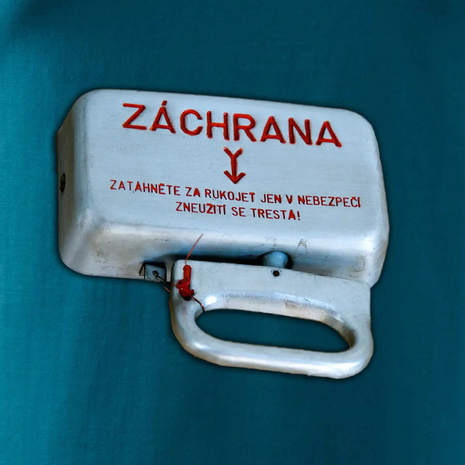 Záchranná brzda vlak