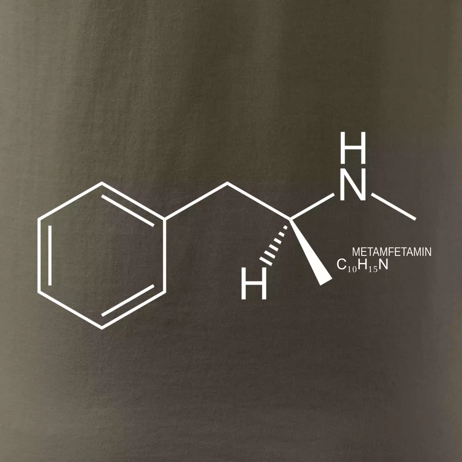 Molekulární struktura pervitin