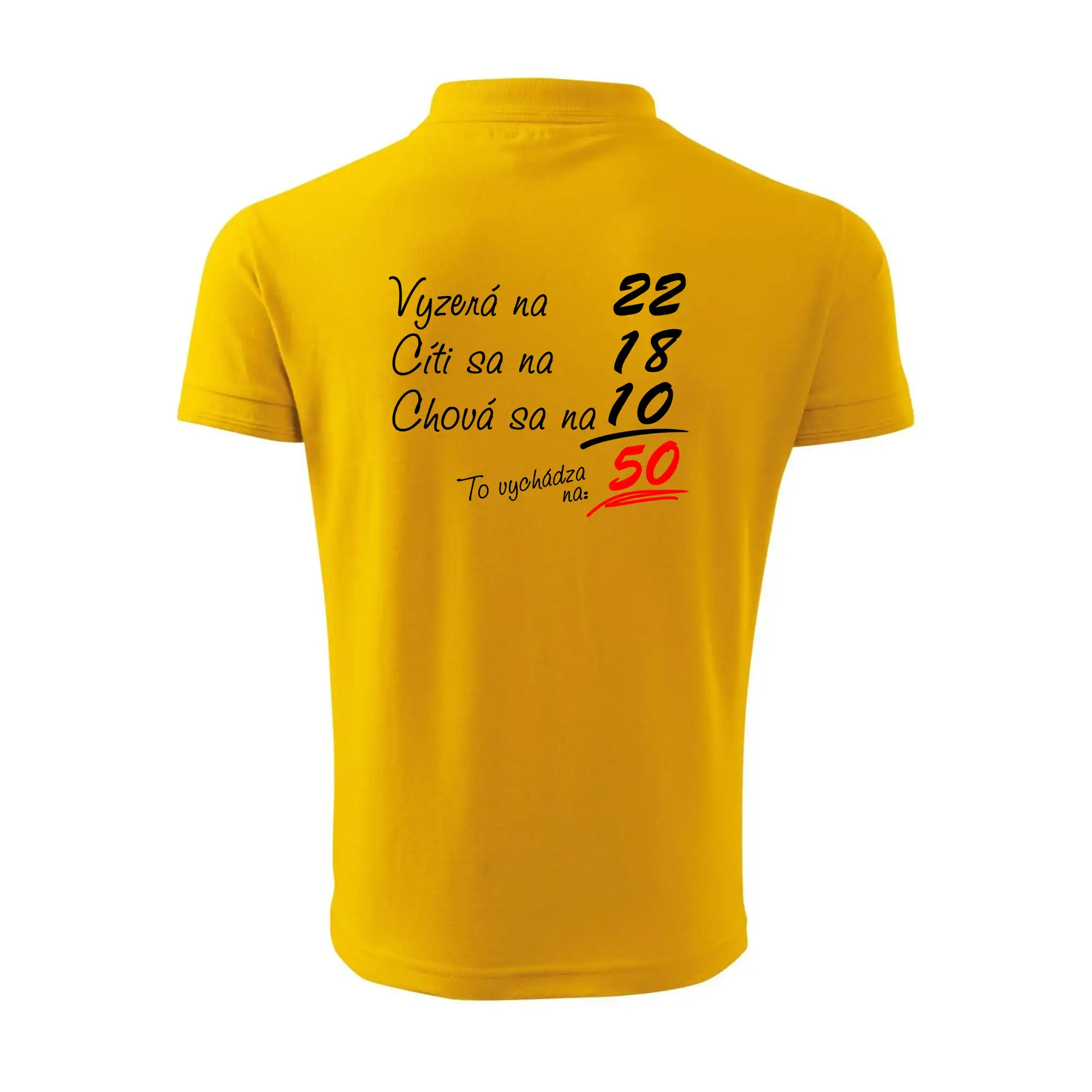 Vyzerá, cíti sa, chová sa - 50 rokov