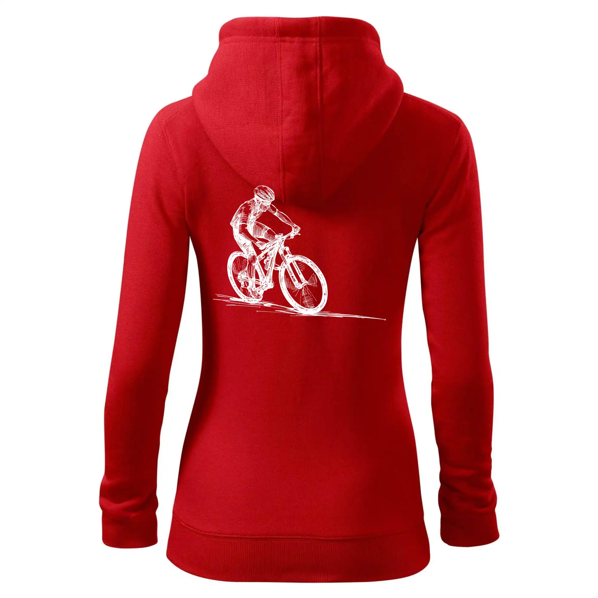 MTB kreslený cyklista