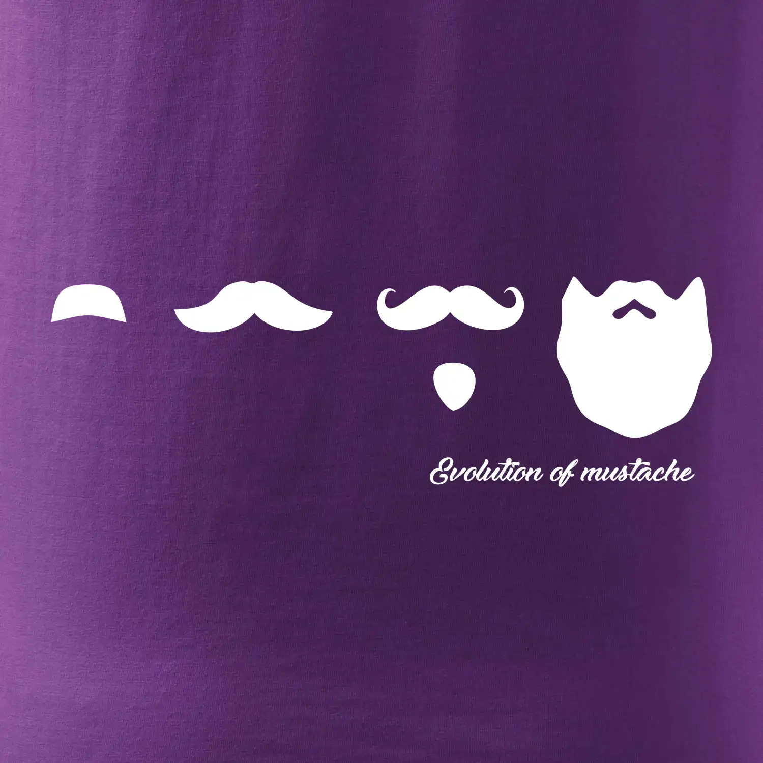 Evolution mustache
