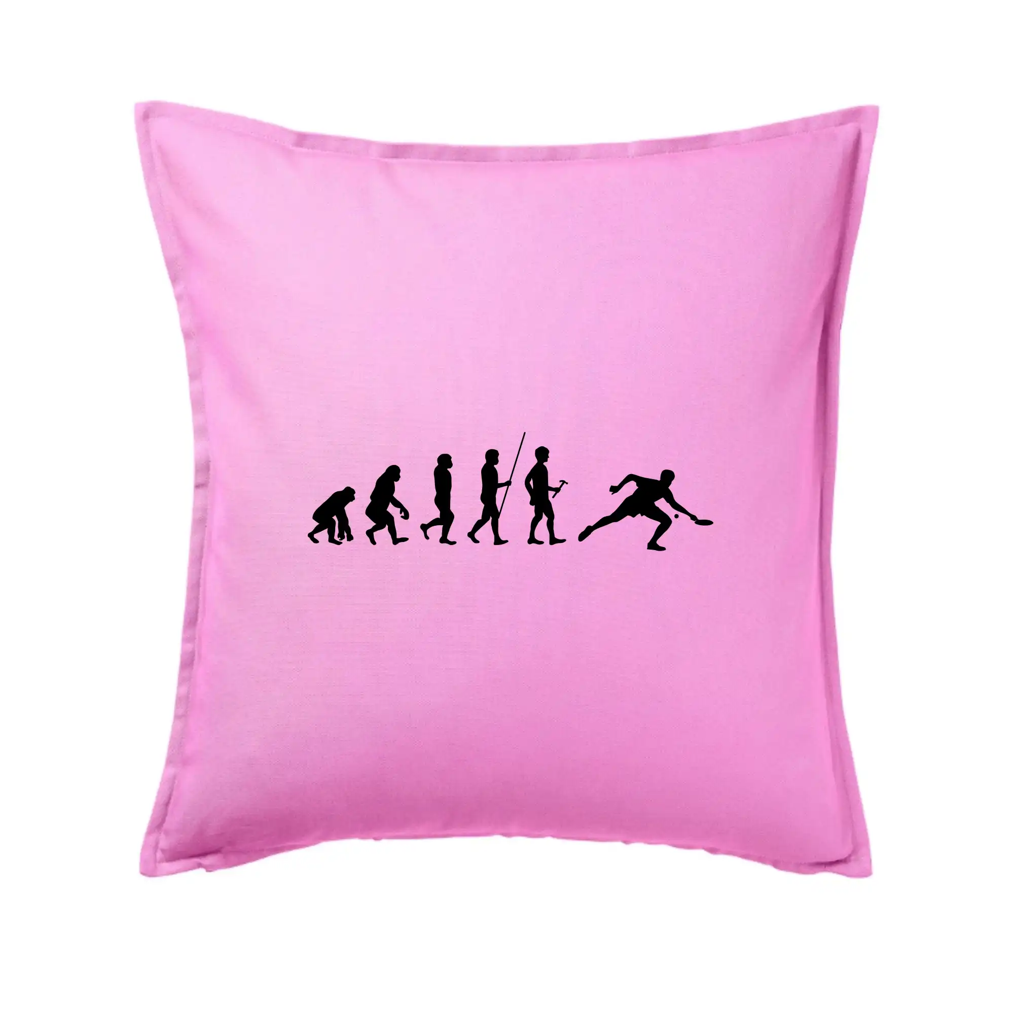 Vtipné tričká na stolný tenis - Evolúcia stolný tenis - Vankúš 50x50