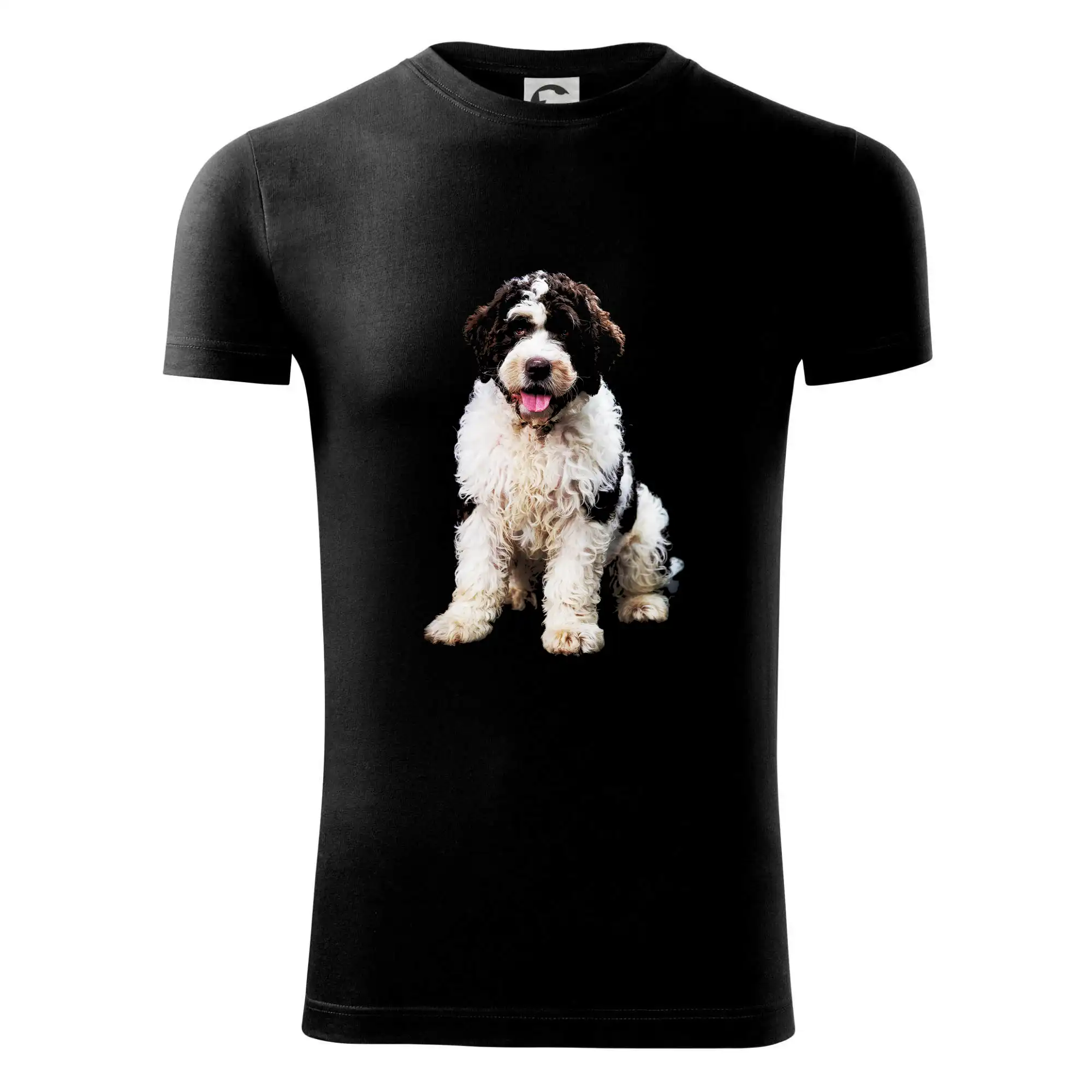 Ostatné psie plemená - Lagotto romagnolo fotografia v tme - Viper FIT - Pánske zúžené tričko