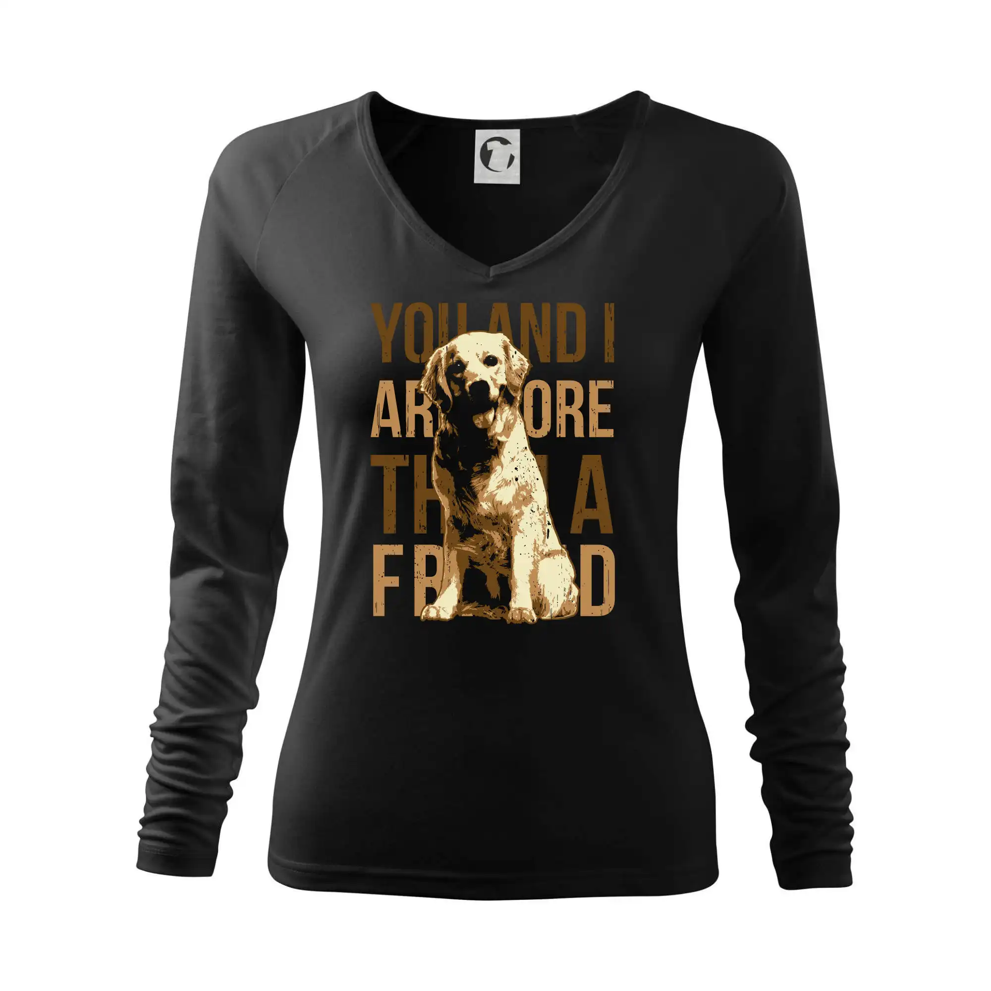 Ostatné psie plemená - Dog friend - Tričko dámske Elegance