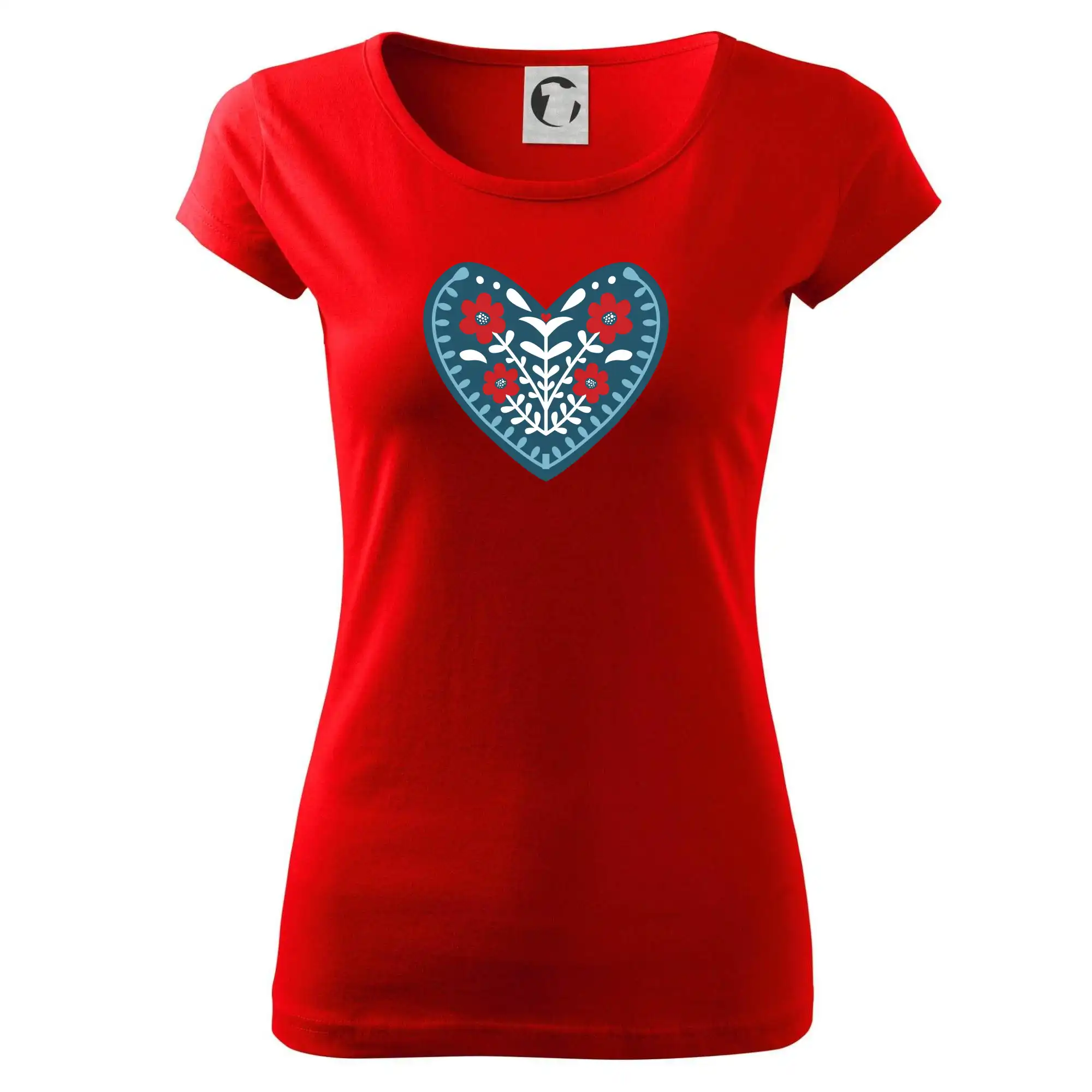 Folklór - srdce modré plné