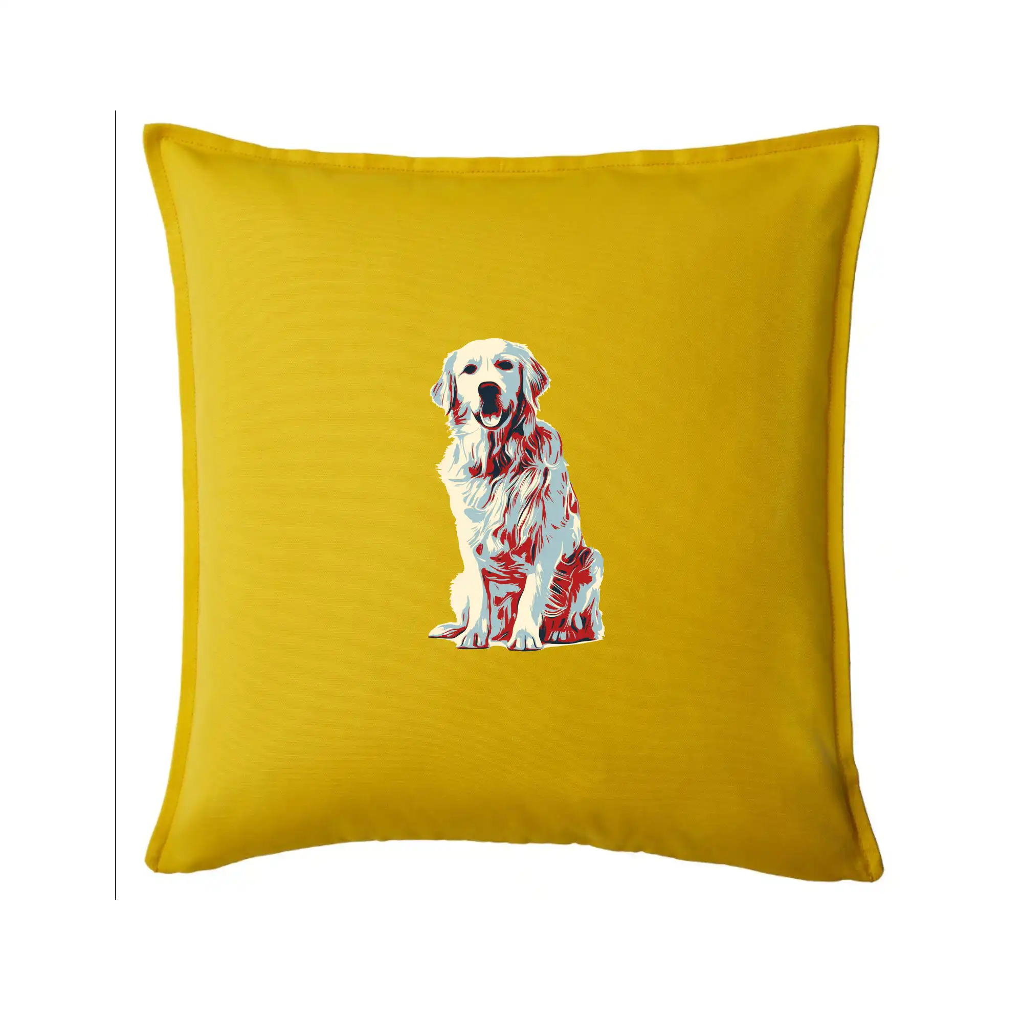 Labrador - Zlatý retriever vintage - Vankúš 50x50