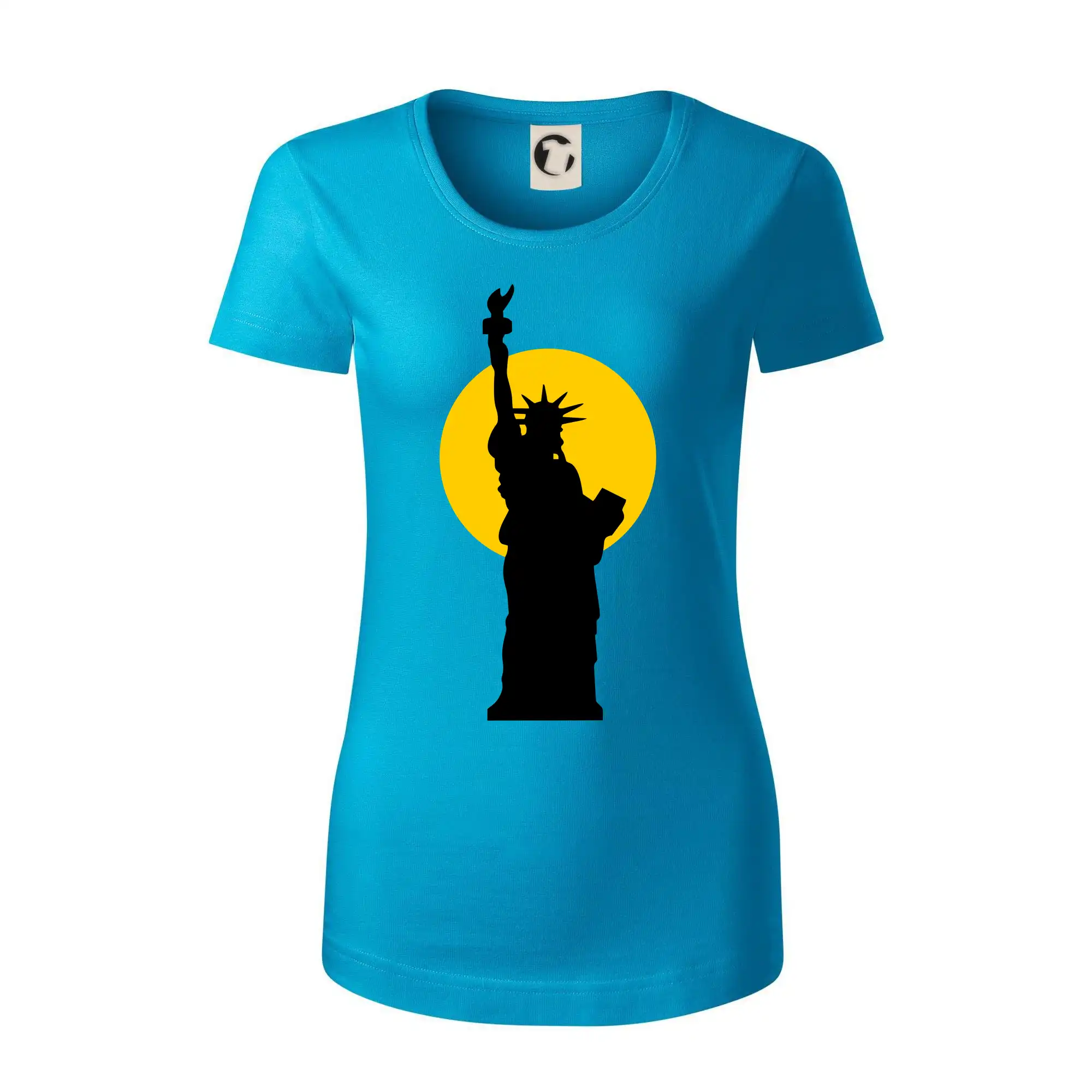 Socha svobody slunce