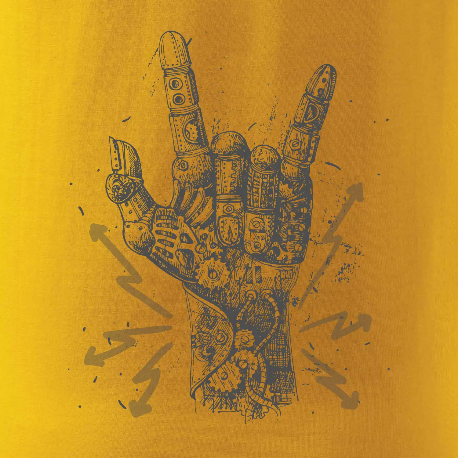 Metal mechanical ruka